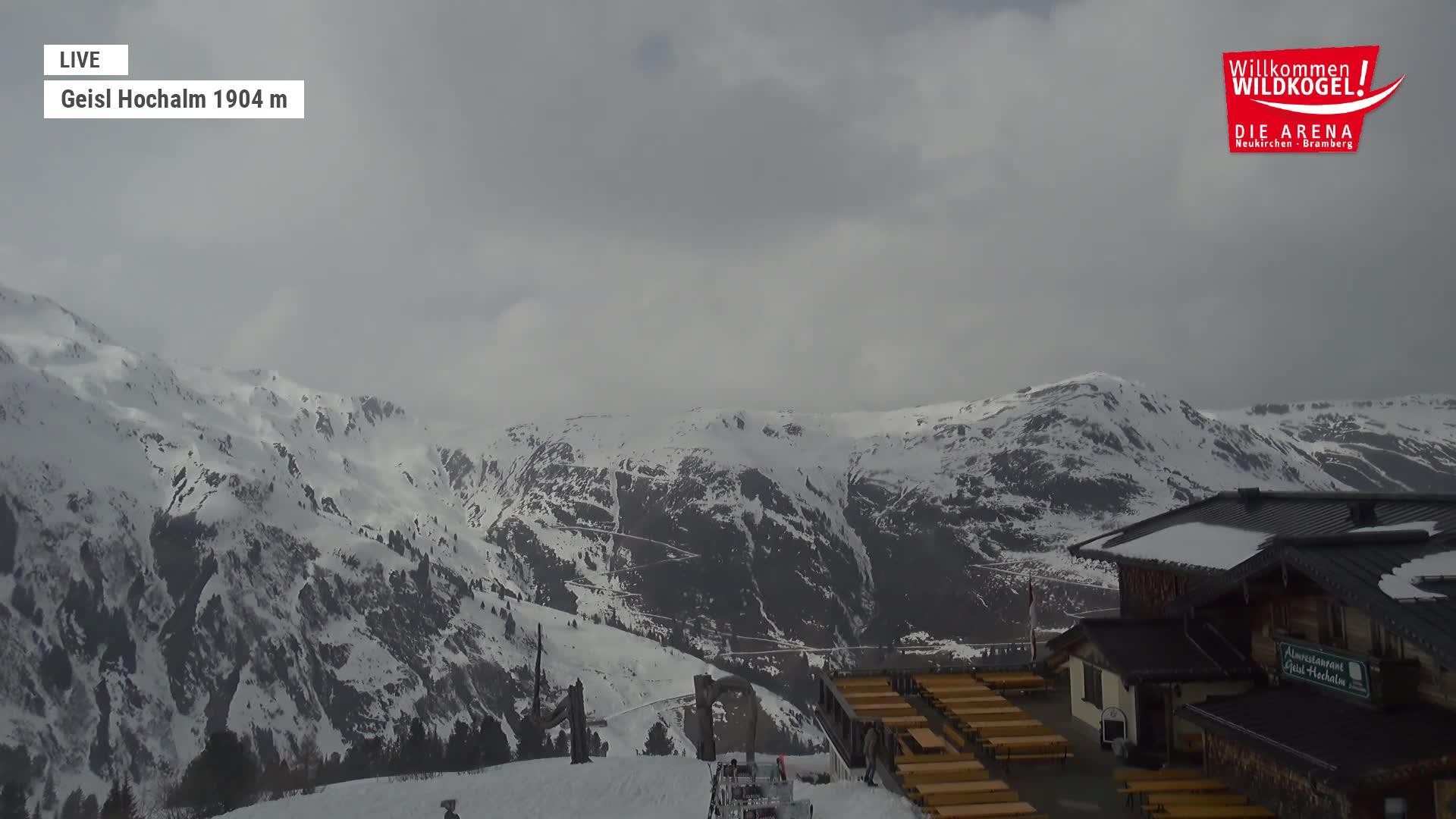 Archiv Foto Webcam Aussichts-Bergrestaurant Wildkogel-Arena