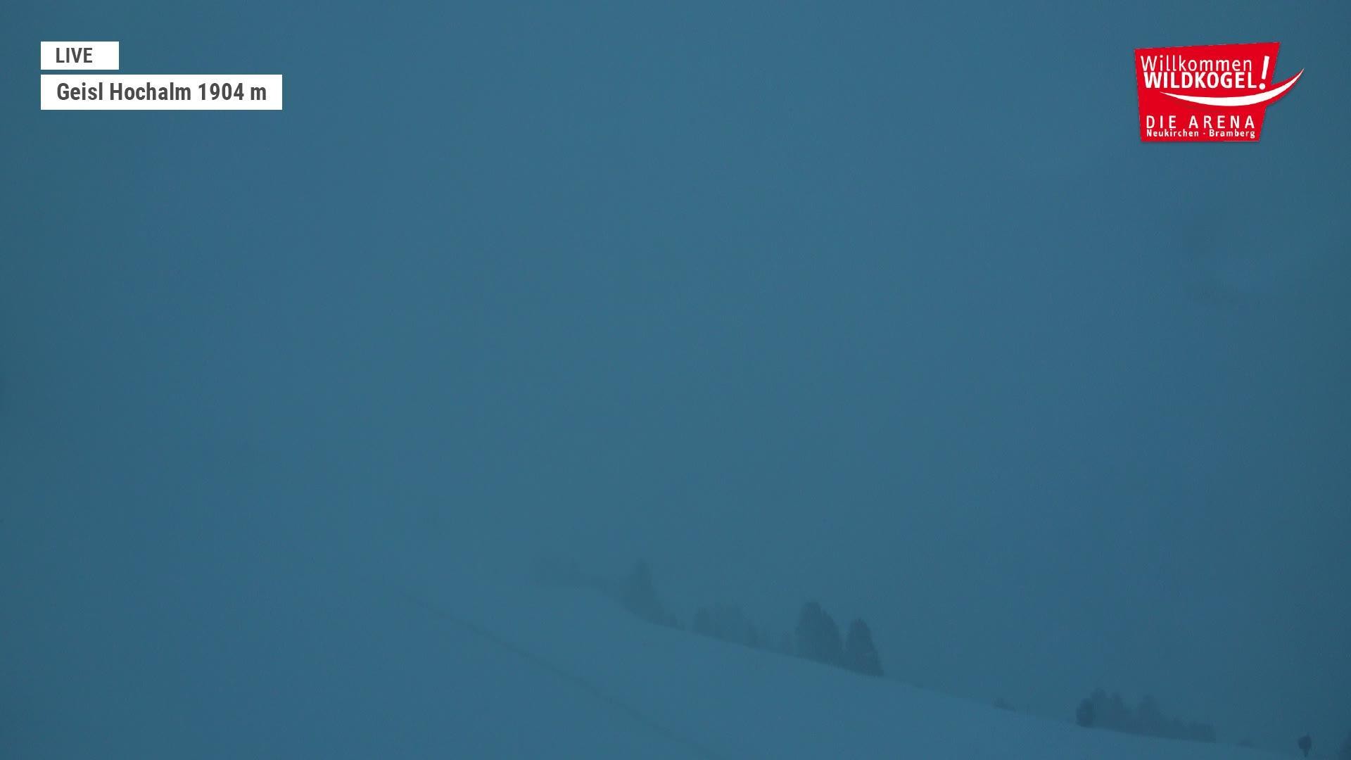 Archived image Webcam Panorama restaurant Wildkogel-Arena