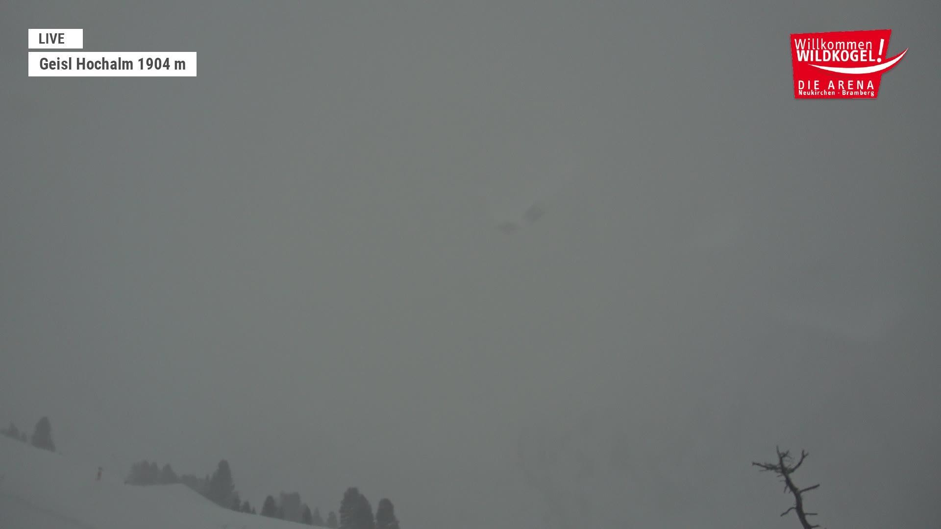 Archived image Webcam Panorama restaurant Wildkogel-Arena