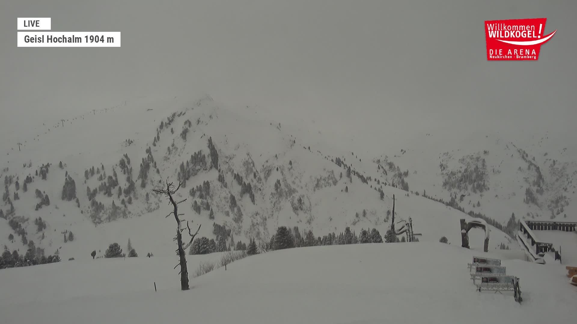 Archiv Foto Webcam Aussichts-Bergrestaurant Wildkogel-Arena