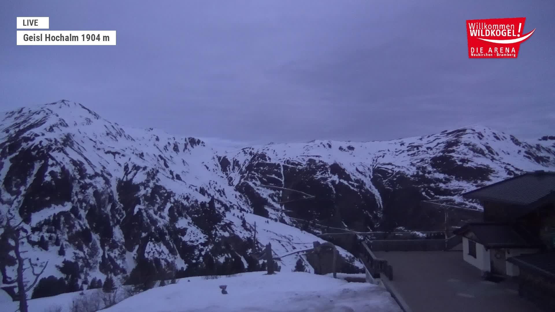 Archiv Foto Webcam Aussichts-Bergrestaurant Wildkogel-Arena