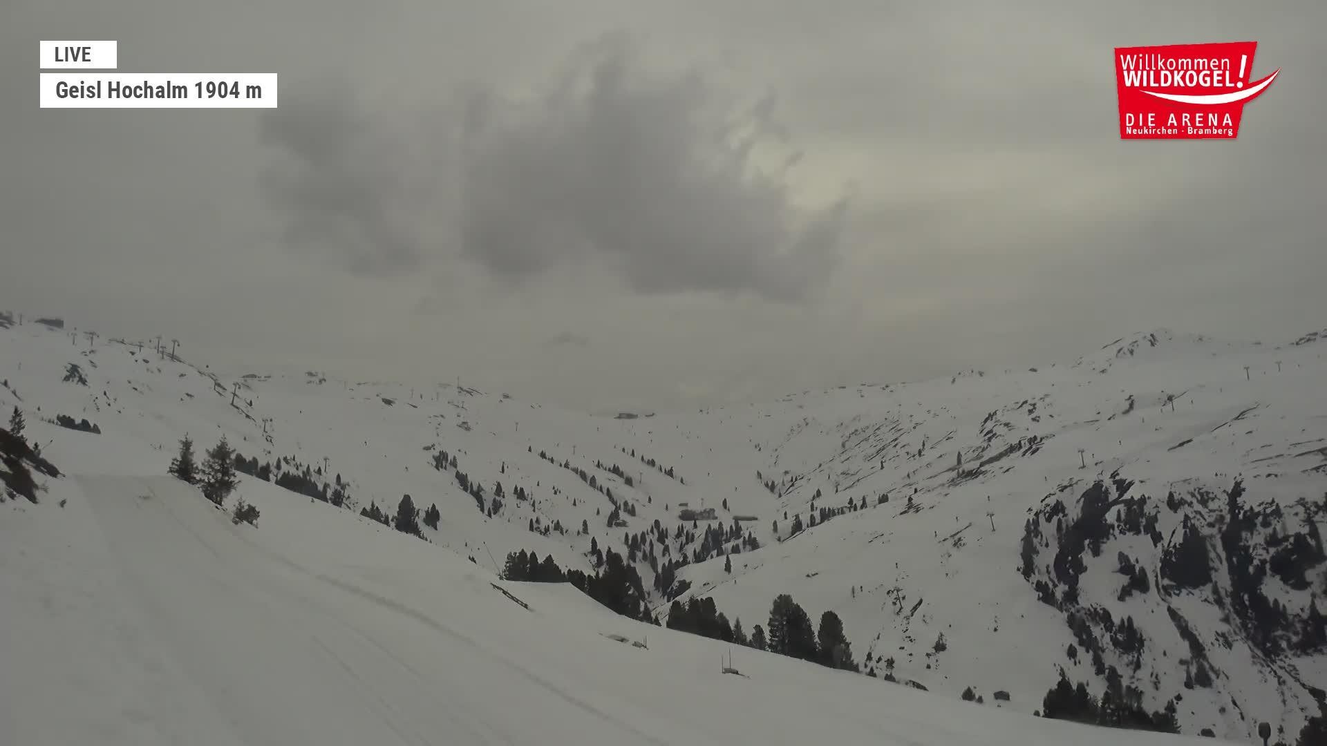 Archiv Foto Webcam Aussichts-Bergrestaurant Wildkogel-Arena