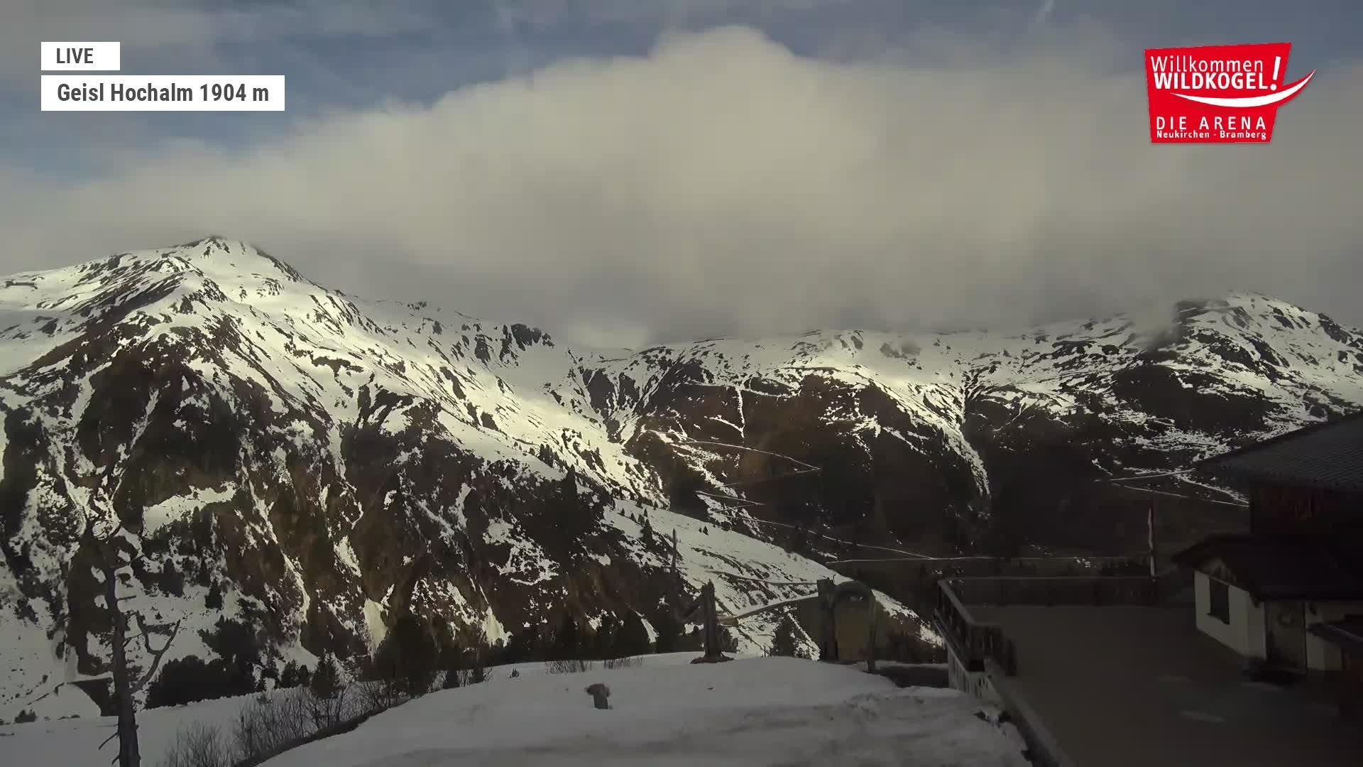 Archiv Foto Webcam Aussichts-Bergrestaurant Wildkogel-Arena