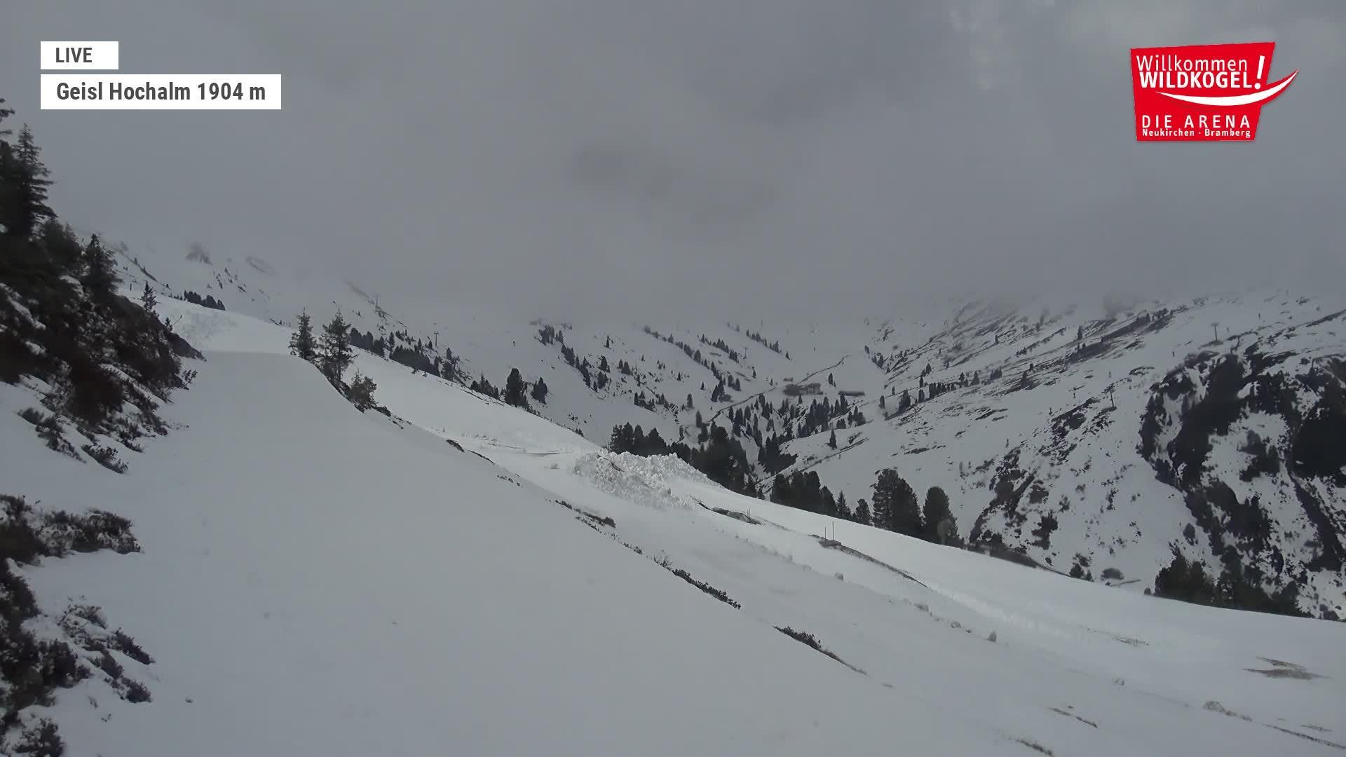 Archiv Foto Webcam Aussichts-Bergrestaurant Wildkogel-Arena