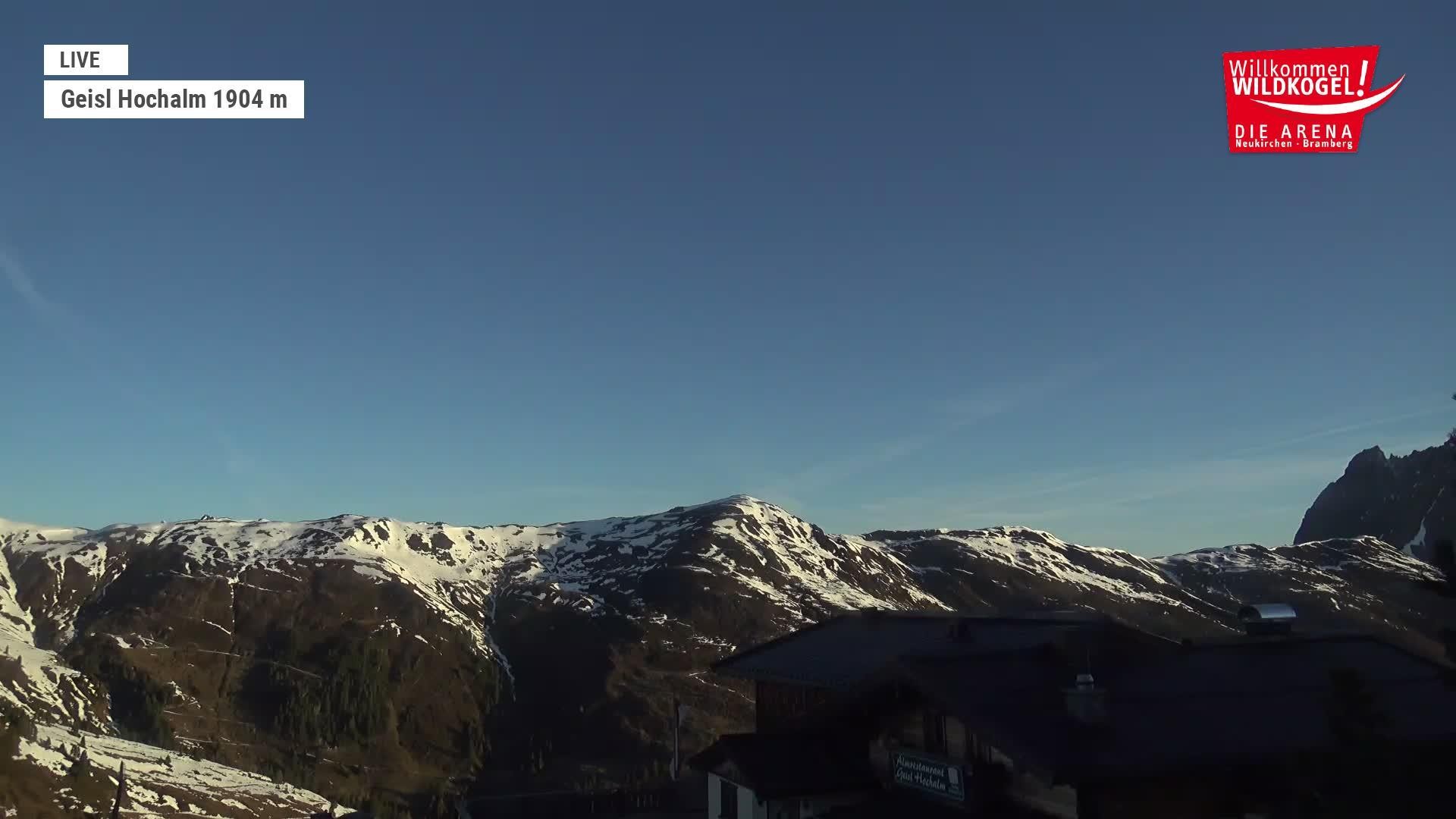 Archiv Foto Webcam Aussichts-Bergrestaurant Wildkogel-Arena