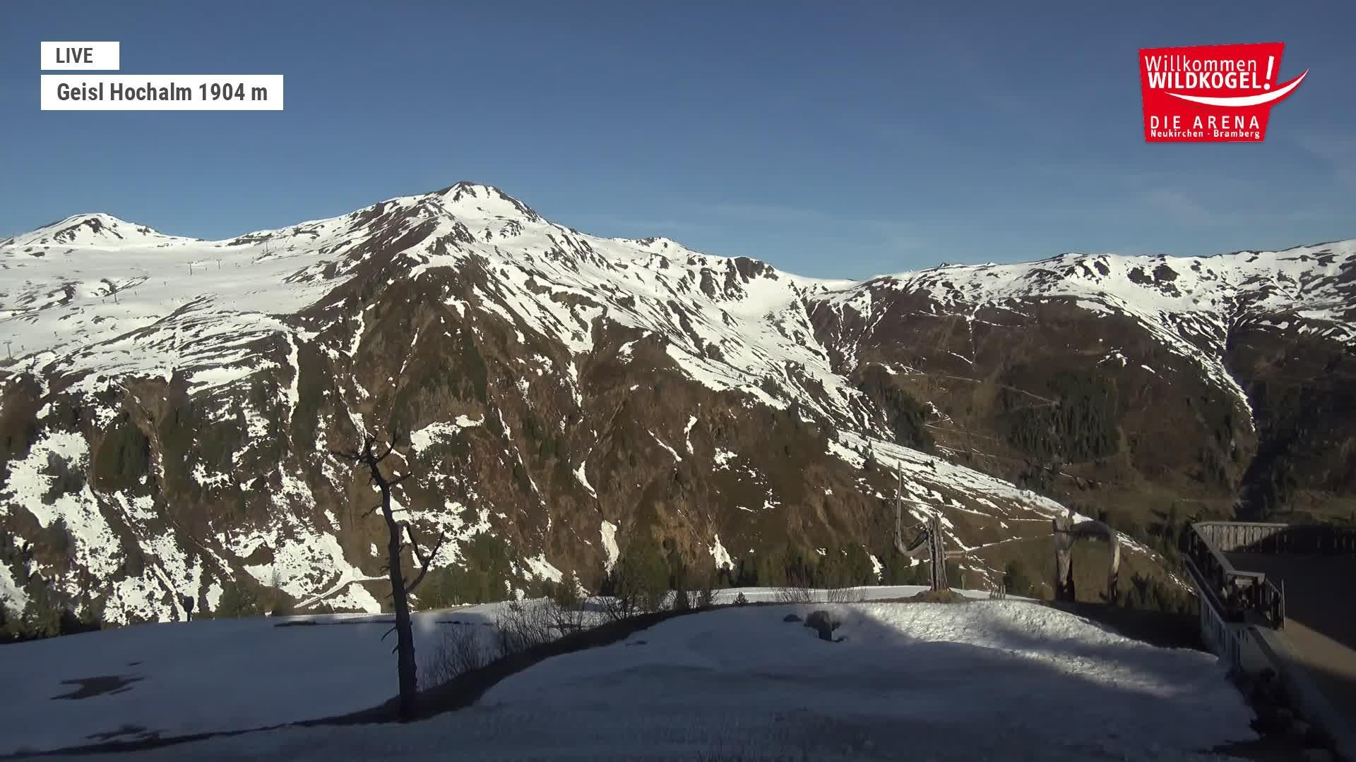 Archiv Foto Webcam Aussichts-Bergrestaurant Wildkogel-Arena