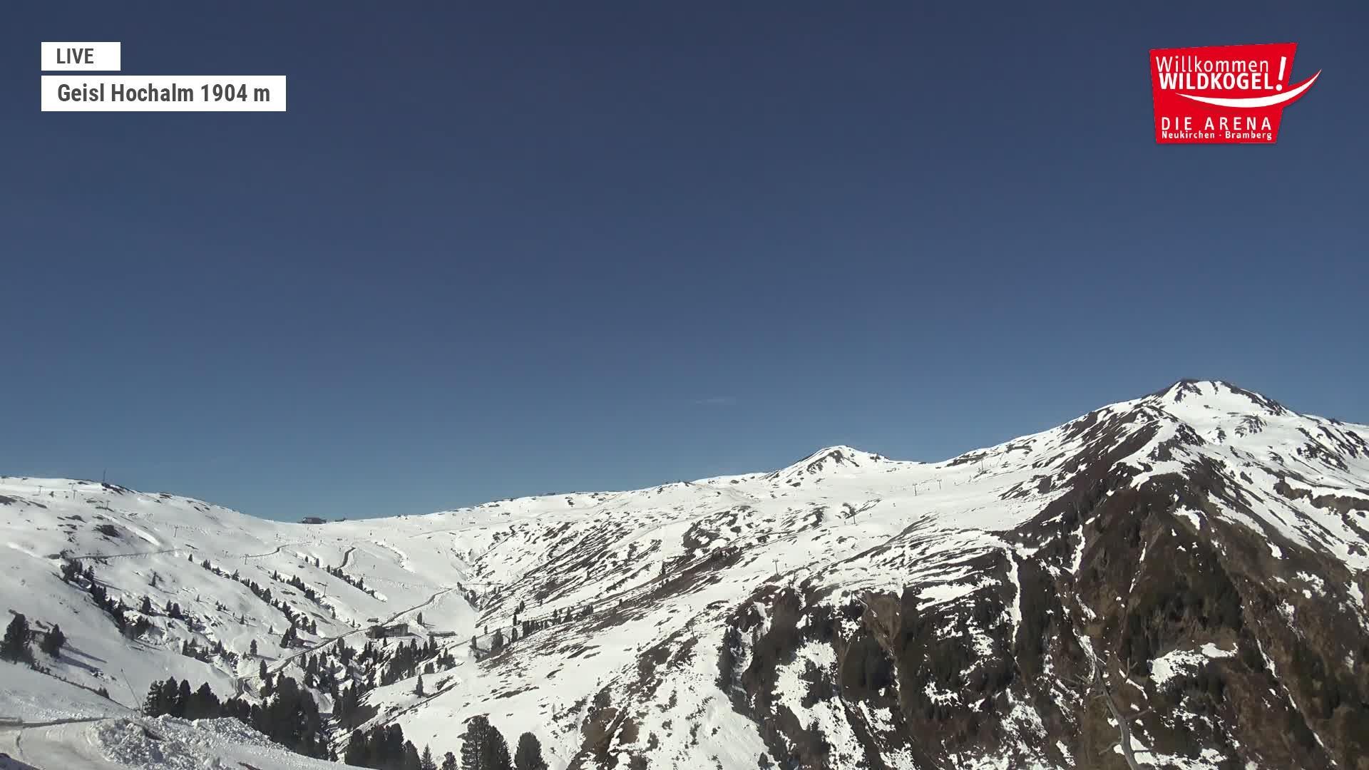 Archiv Foto Webcam Aussichts-Bergrestaurant Wildkogel-Arena