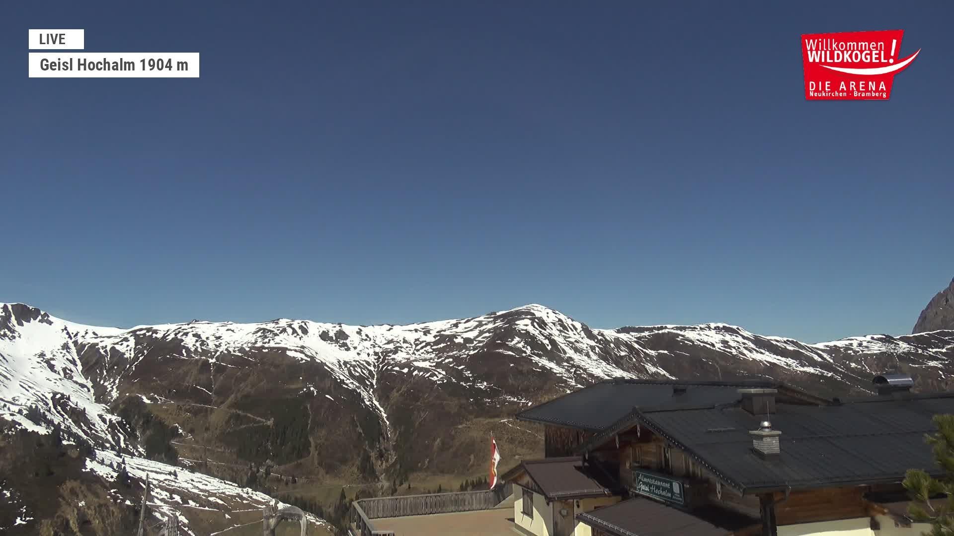 Archiv Foto Webcam Aussichts-Bergrestaurant Wildkogel-Arena