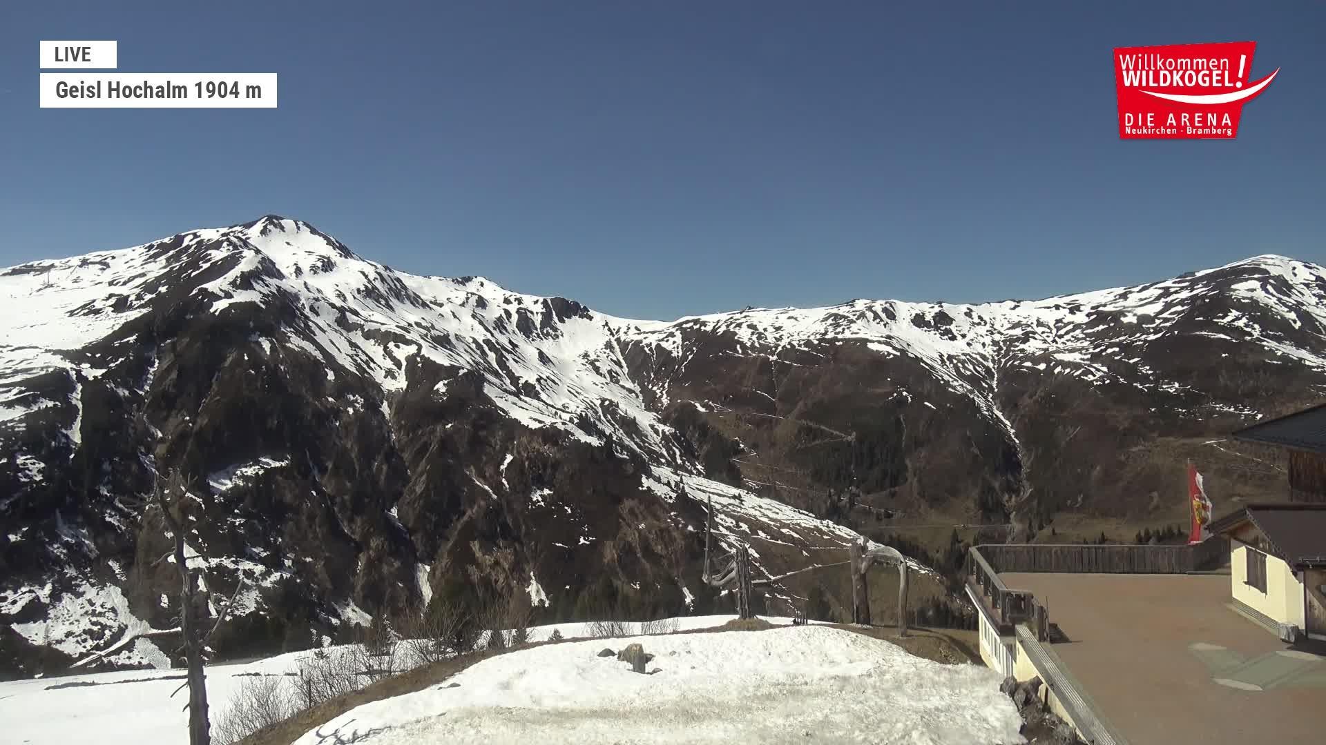 Archiv Foto Webcam Aussichts-Bergrestaurant Wildkogel-Arena