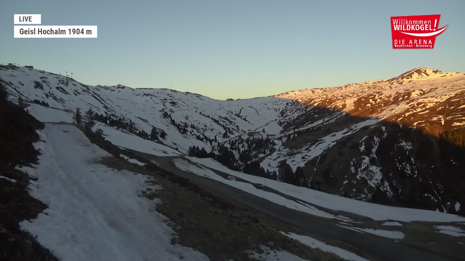 Archiv Foto Webcam Aussichts-Bergrestaurant Wildkogel-Arena