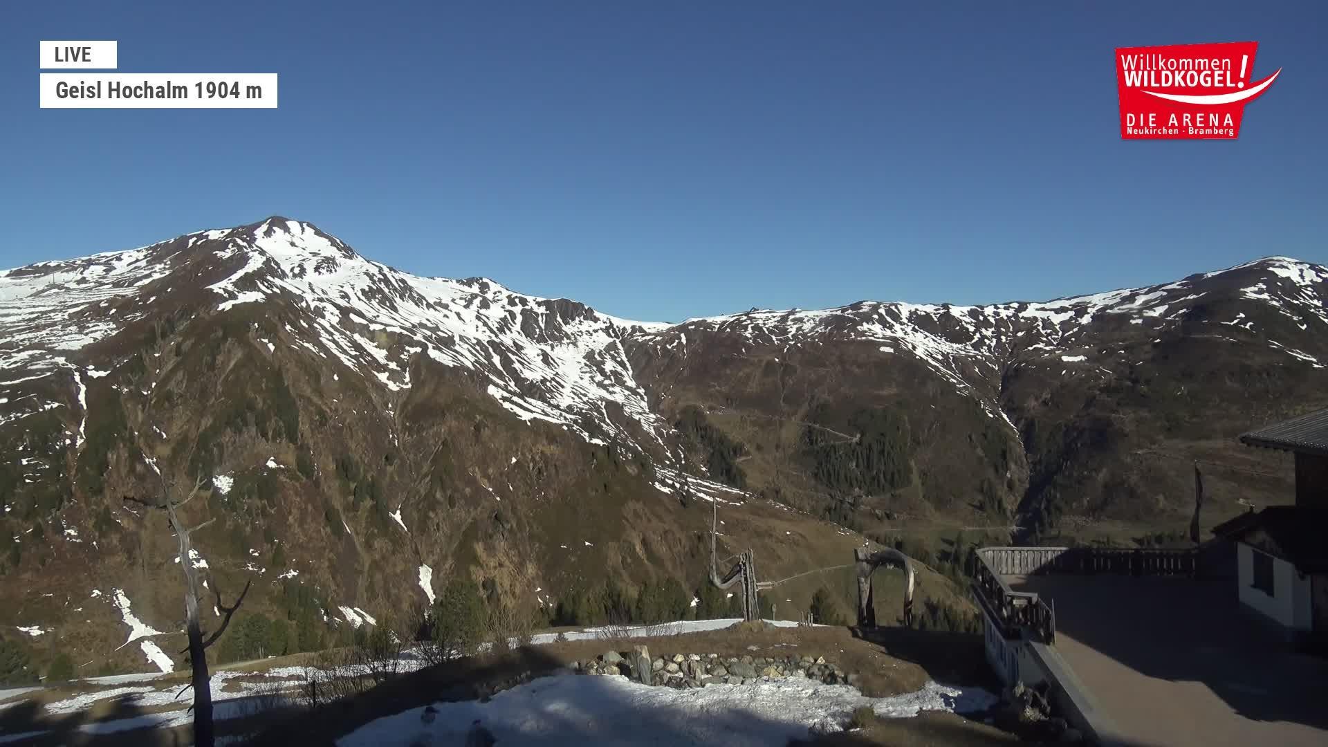 Archiv Foto Webcam Aussichts-Bergrestaurant Wildkogel-Arena