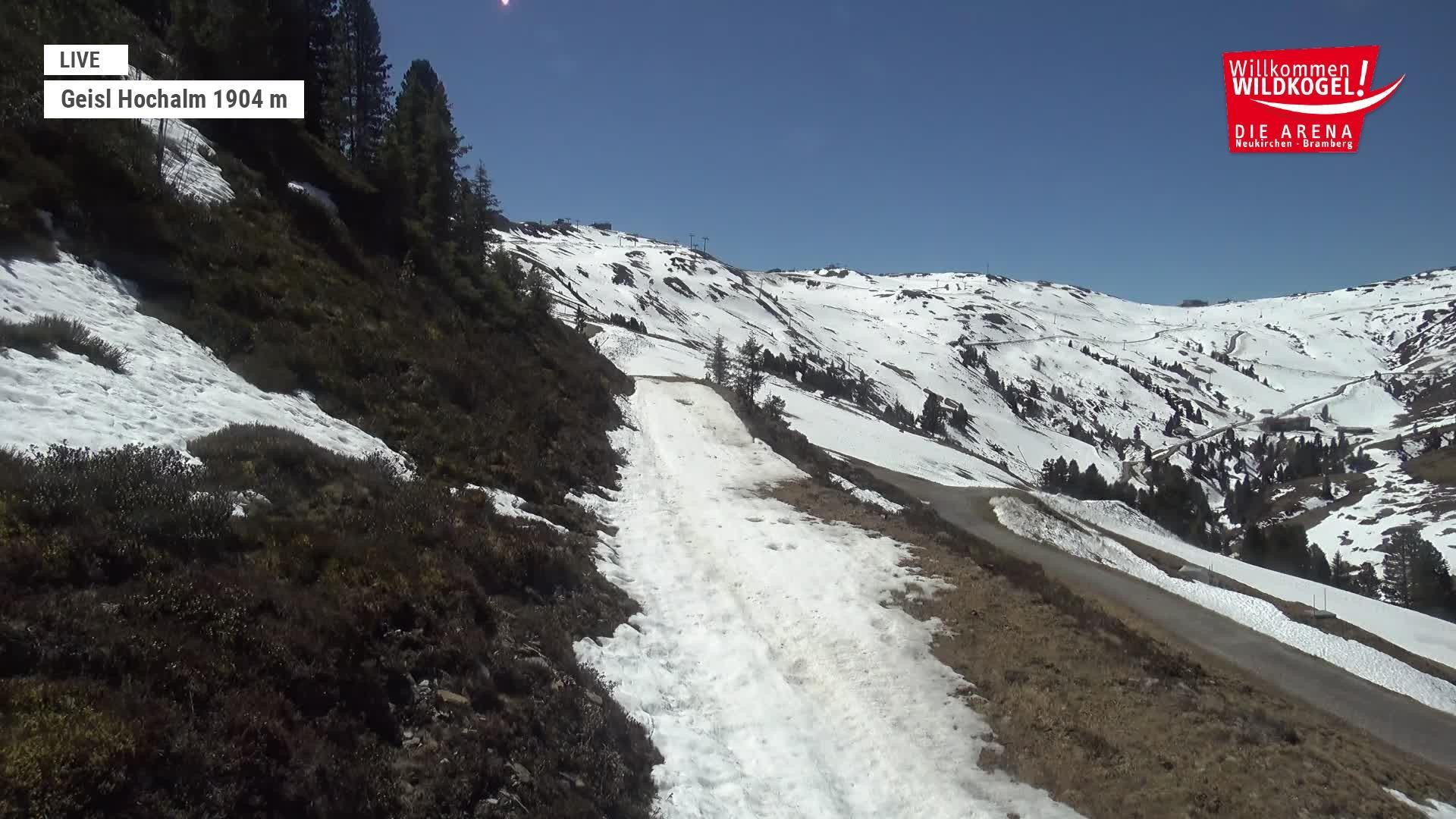 Archiv Foto Webcam Aussichts-Bergrestaurant Wildkogel-Arena