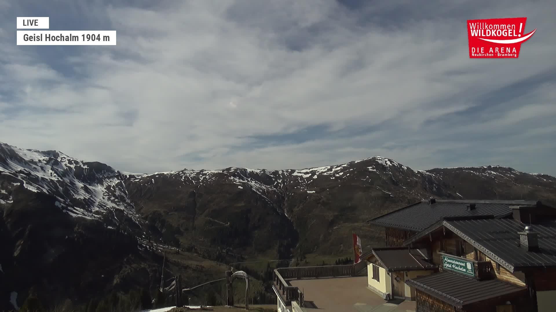 Archiv Foto Webcam Aussichts-Bergrestaurant Wildkogel-Arena