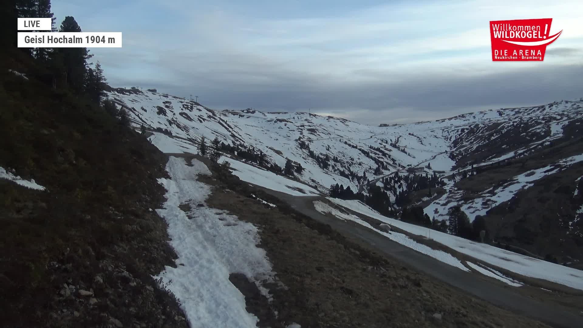 Archiv Foto Webcam Aussichts-Bergrestaurant Wildkogel-Arena