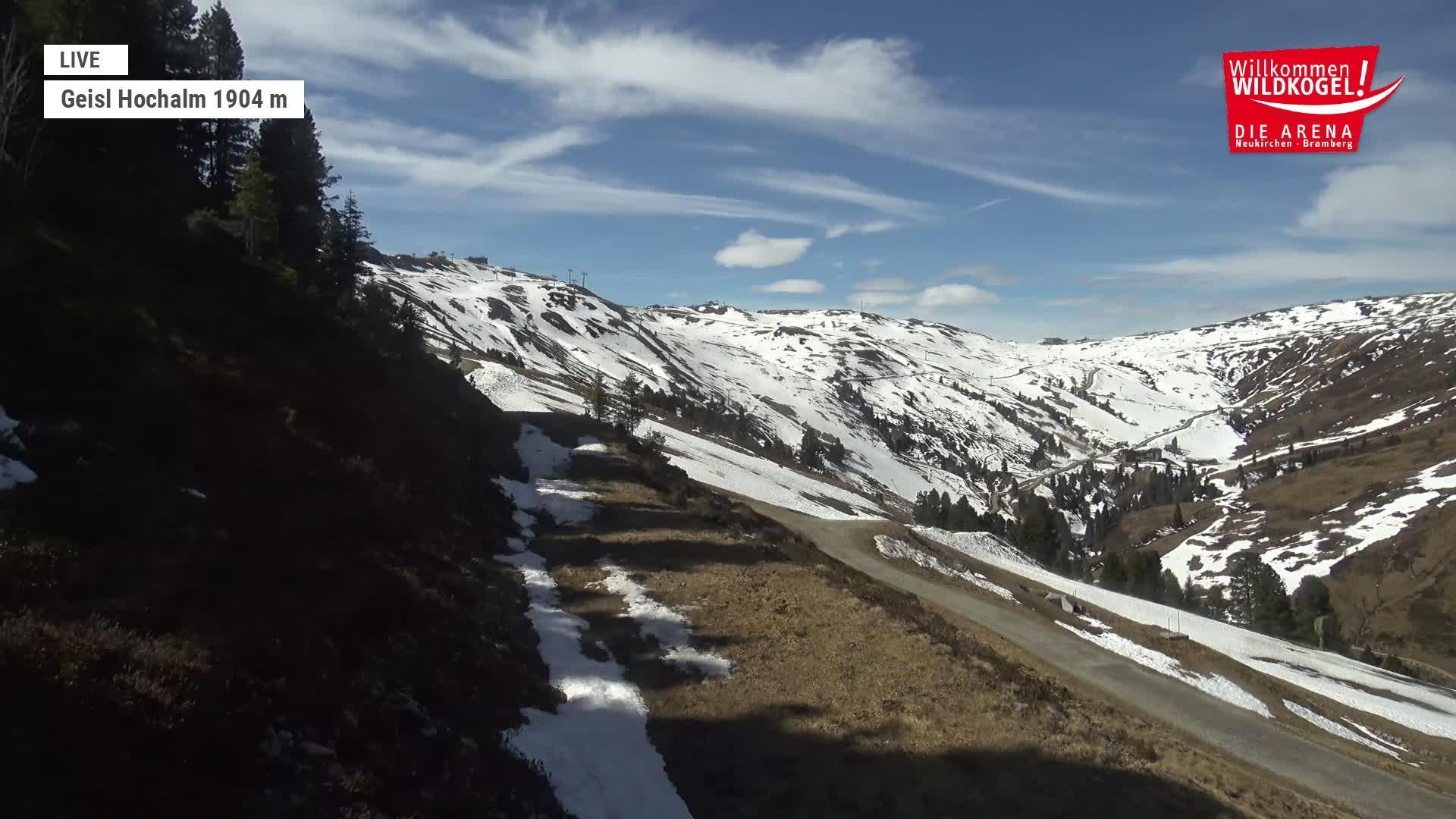 Archiv Foto Webcam Aussichts-Bergrestaurant Wildkogel-Arena