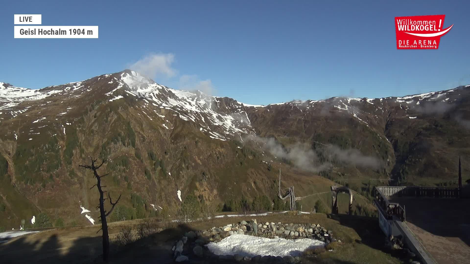 Archiv Foto Webcam Aussichts-Bergrestaurant Wildkogel-Arena