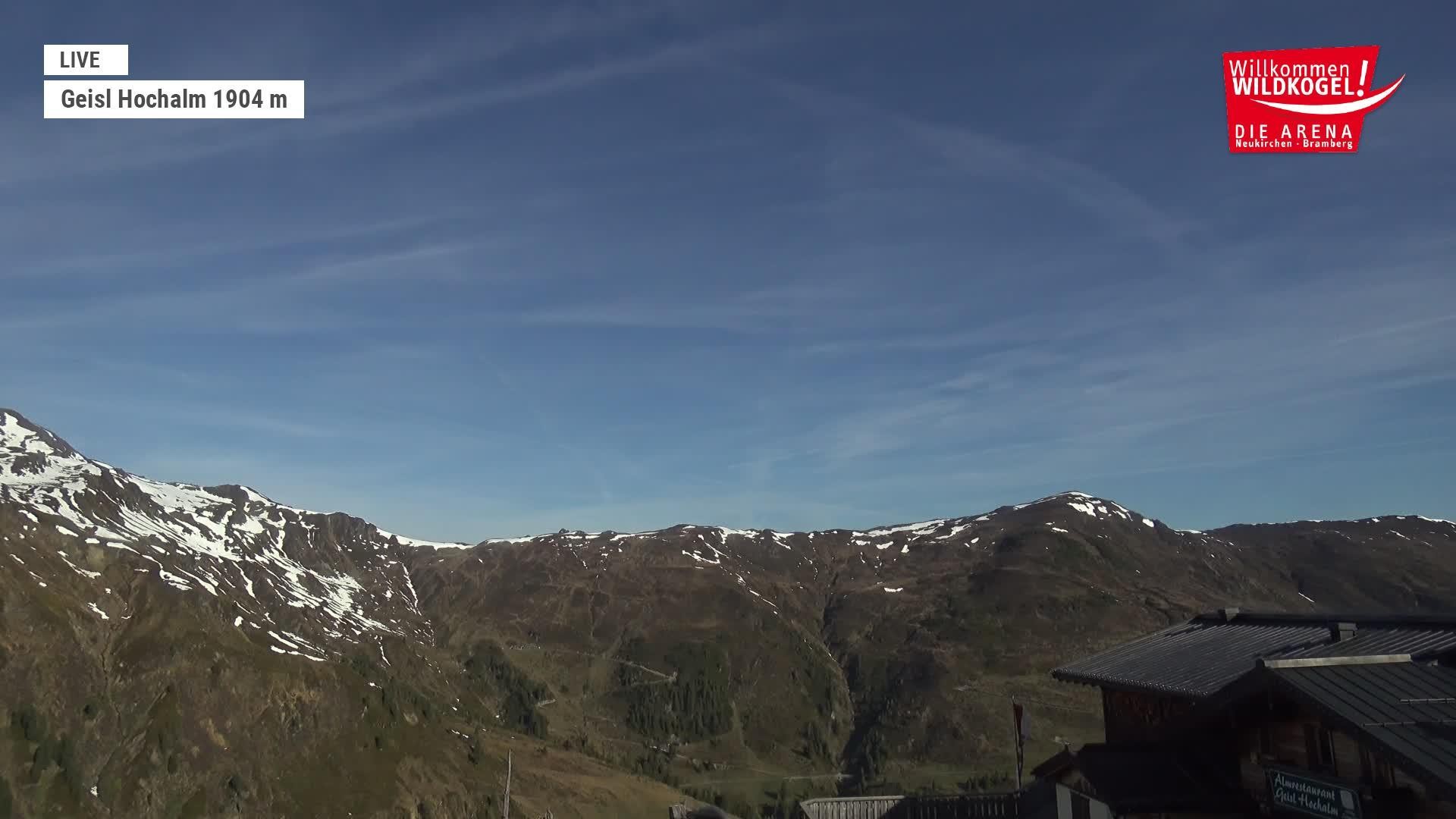 Archiv Foto Webcam Aussichts-Bergrestaurant Wildkogel-Arena