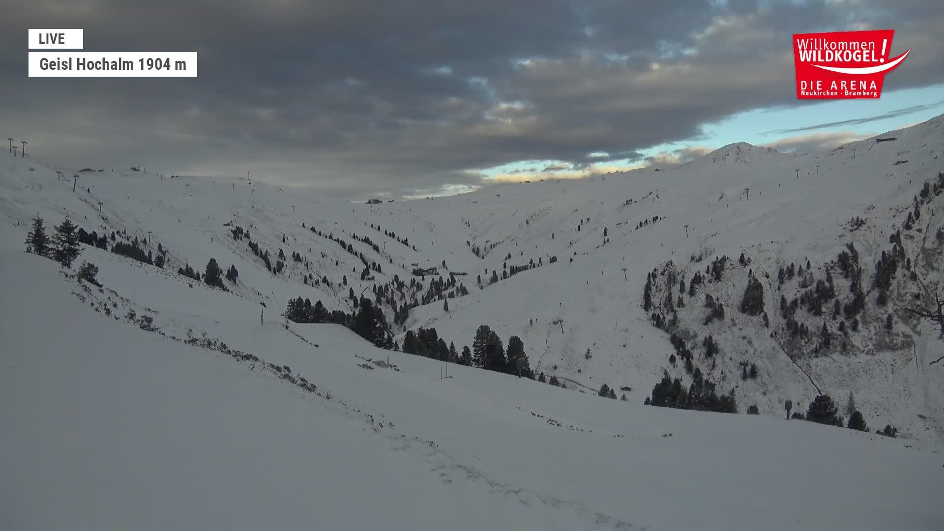 Archiv Foto Webcam Aussichts-Bergrestaurant Wildkogel-Arena