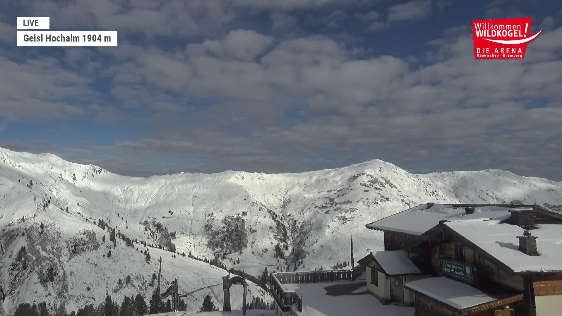 Archiv Foto Webcam Aussichts-Bergrestaurant Wildkogel-Arena