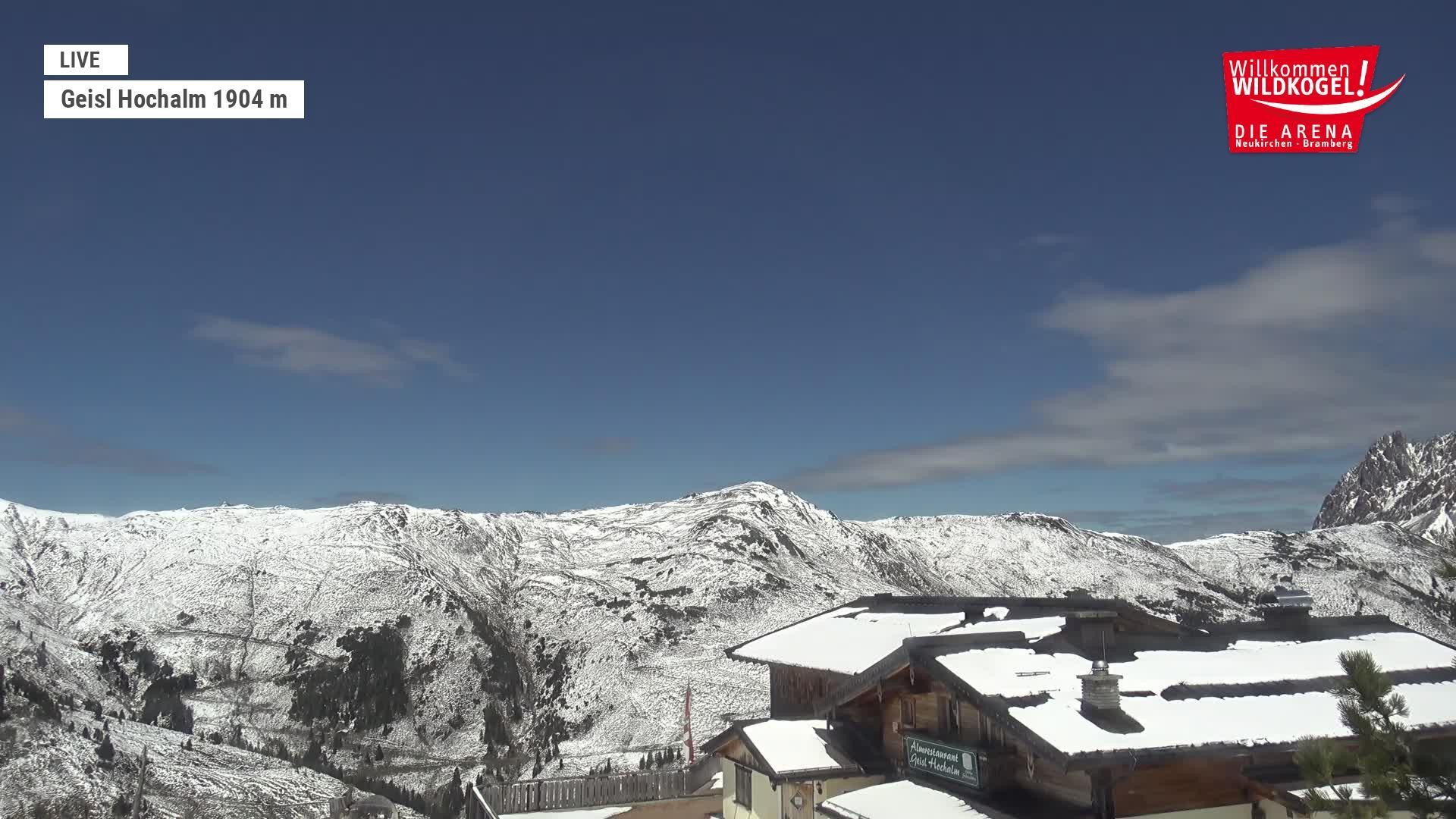 Archiv Foto Webcam Aussichts-Bergrestaurant Wildkogel-Arena