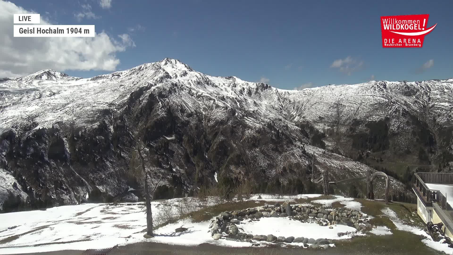 Archiv Foto Webcam Aussichts-Bergrestaurant Wildkogel-Arena