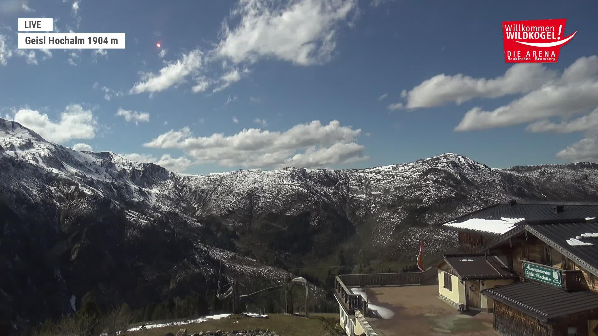 Archiv Foto Webcam Aussichts-Bergrestaurant Wildkogel-Arena