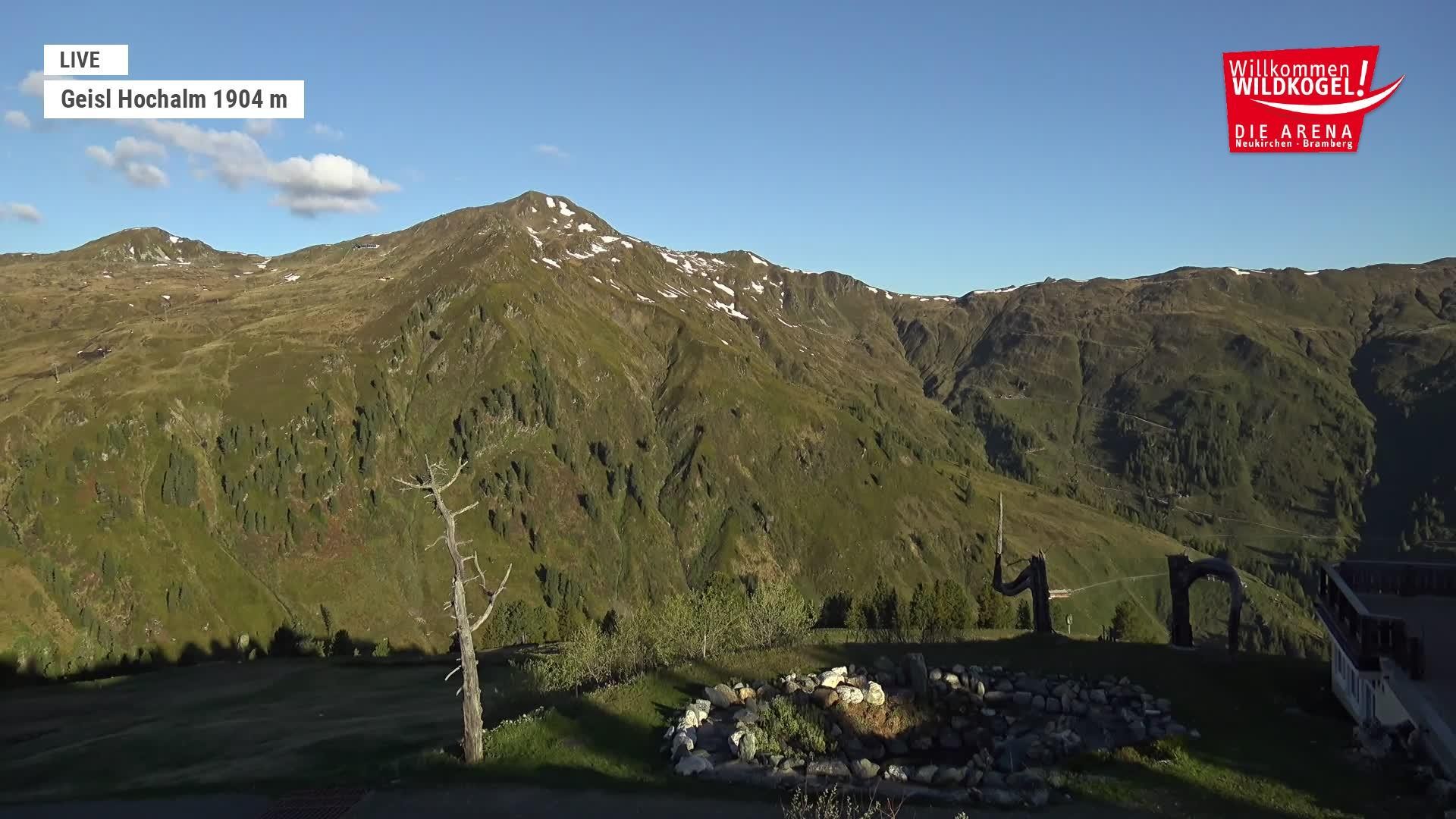 Archiv Foto Webcam Aussichts-Bergrestaurant Wildkogel-Arena