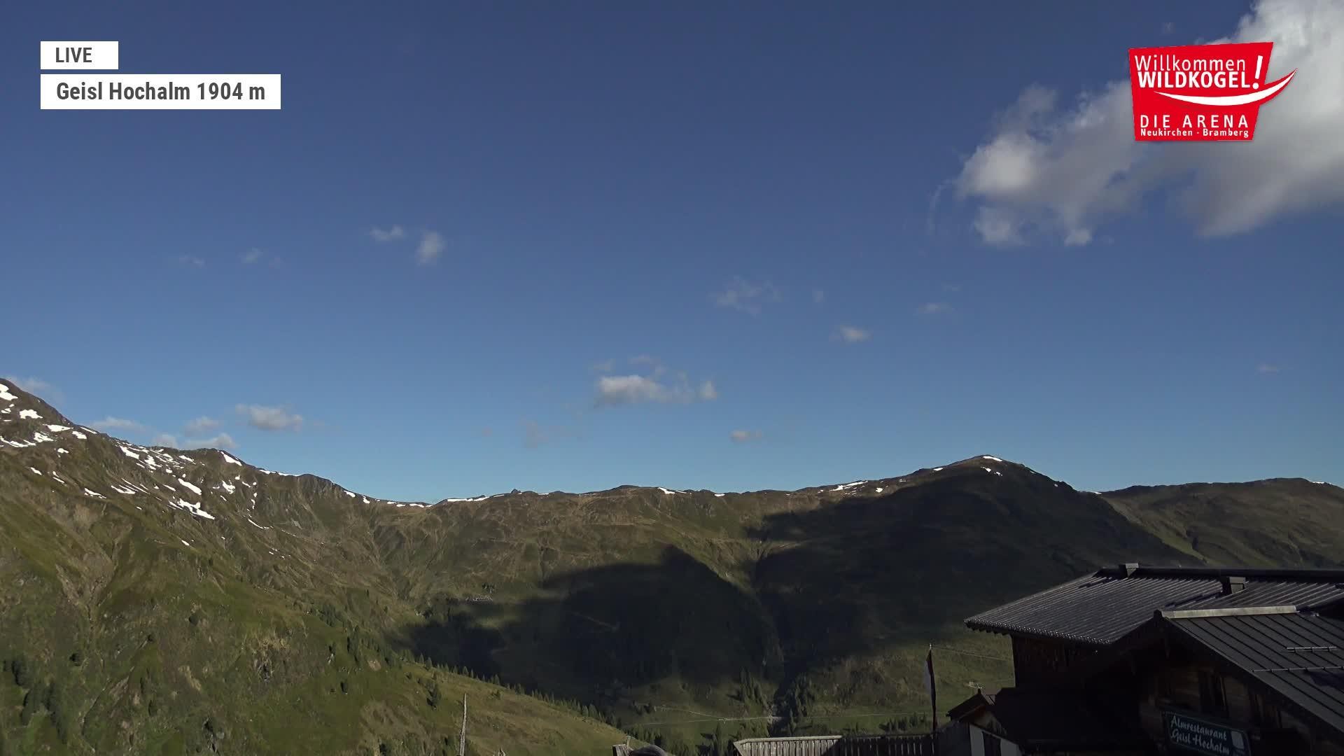 Archiv Foto Webcam Aussichts-Bergrestaurant Wildkogel-Arena