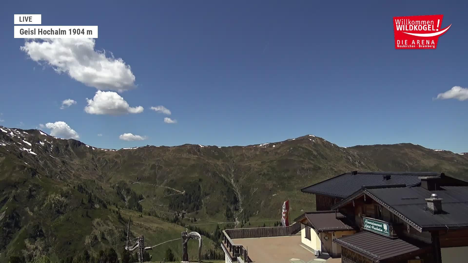 Archiv Foto Webcam Aussichts-Bergrestaurant Wildkogel-Arena