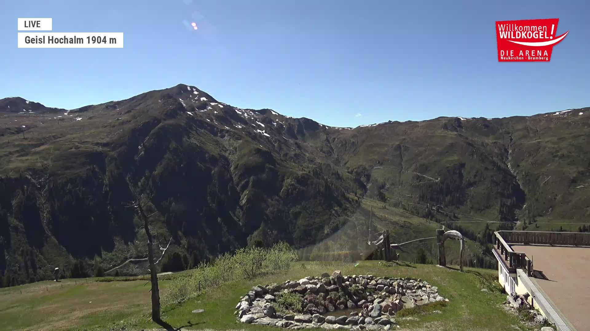 Archiv Foto Webcam Aussichts-Bergrestaurant Wildkogel-Arena