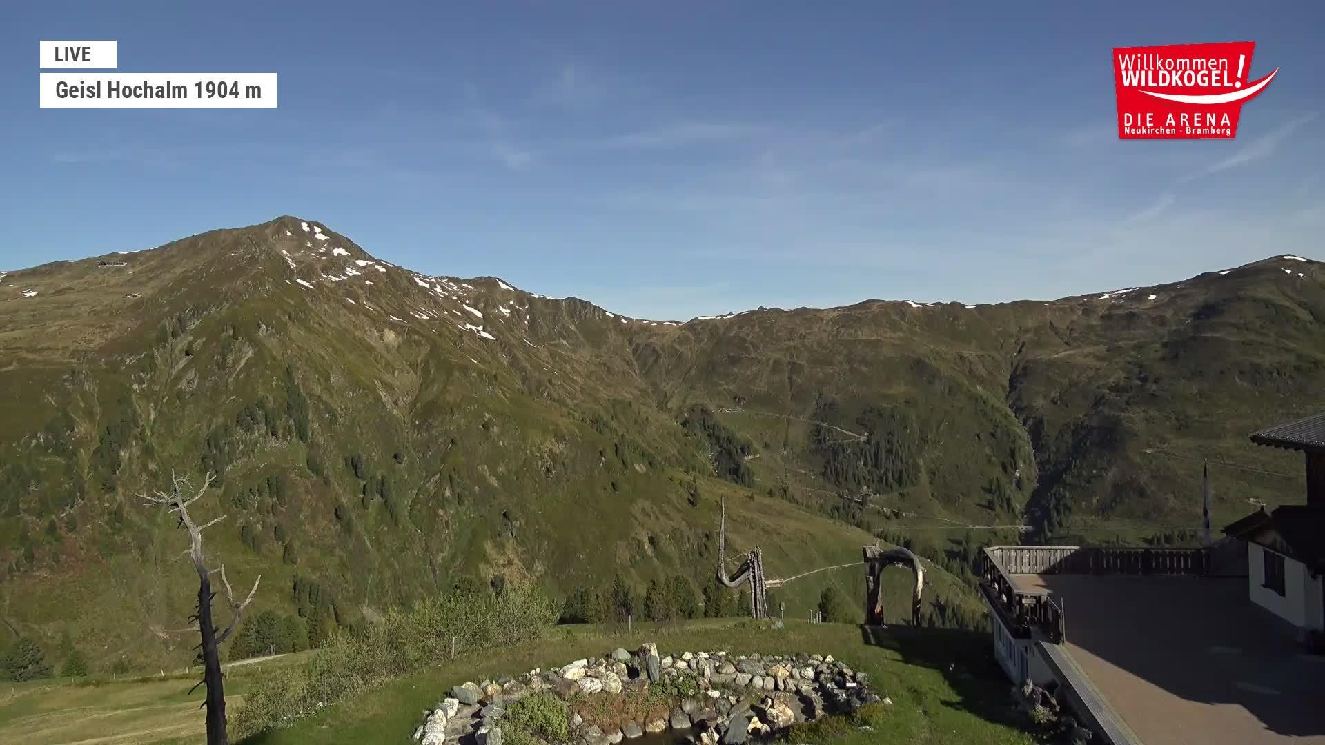 Archiv Foto Webcam Aussichts-Bergrestaurant Wildkogel-Arena