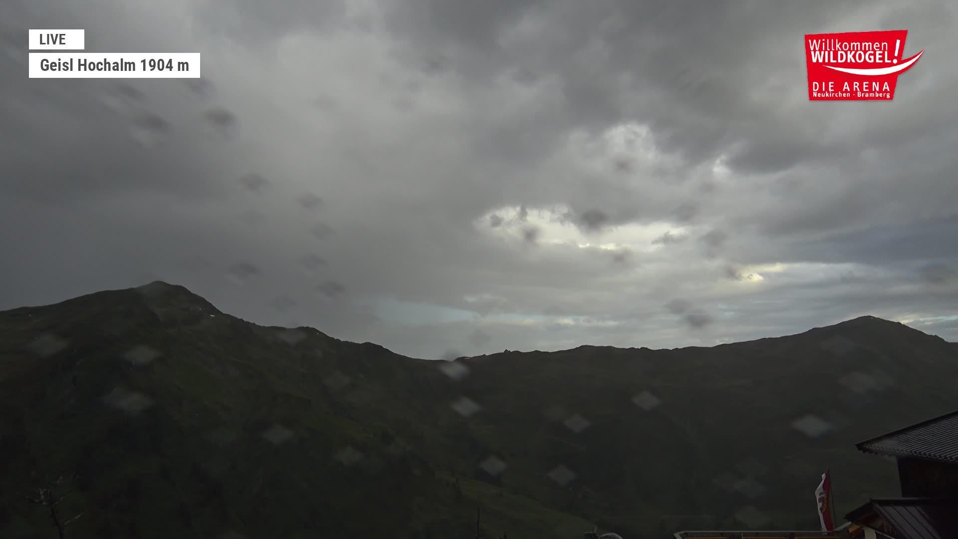 Archived image Webcam Panorama restaurant Wildkogel-Arena