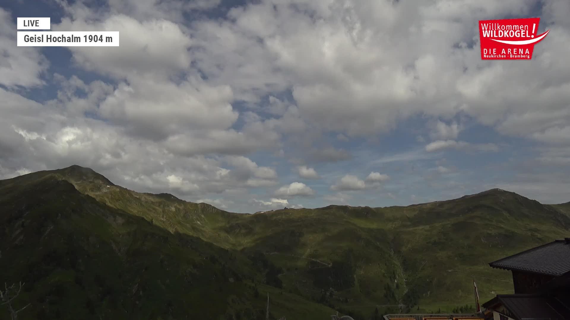 Archived image Webcam Panorama restaurant Wildkogel-Arena