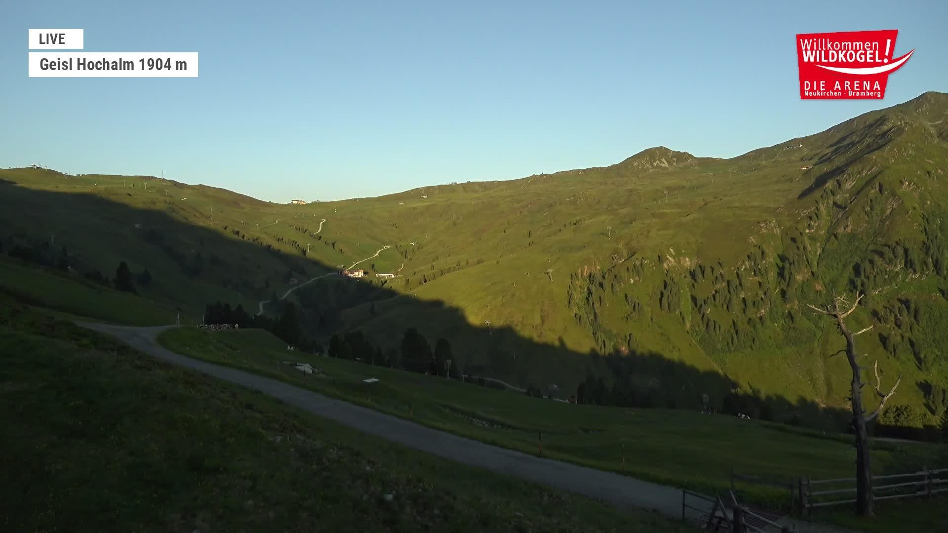 Archiv Foto Webcam Aussichts-Bergrestaurant Wildkogel-Arena