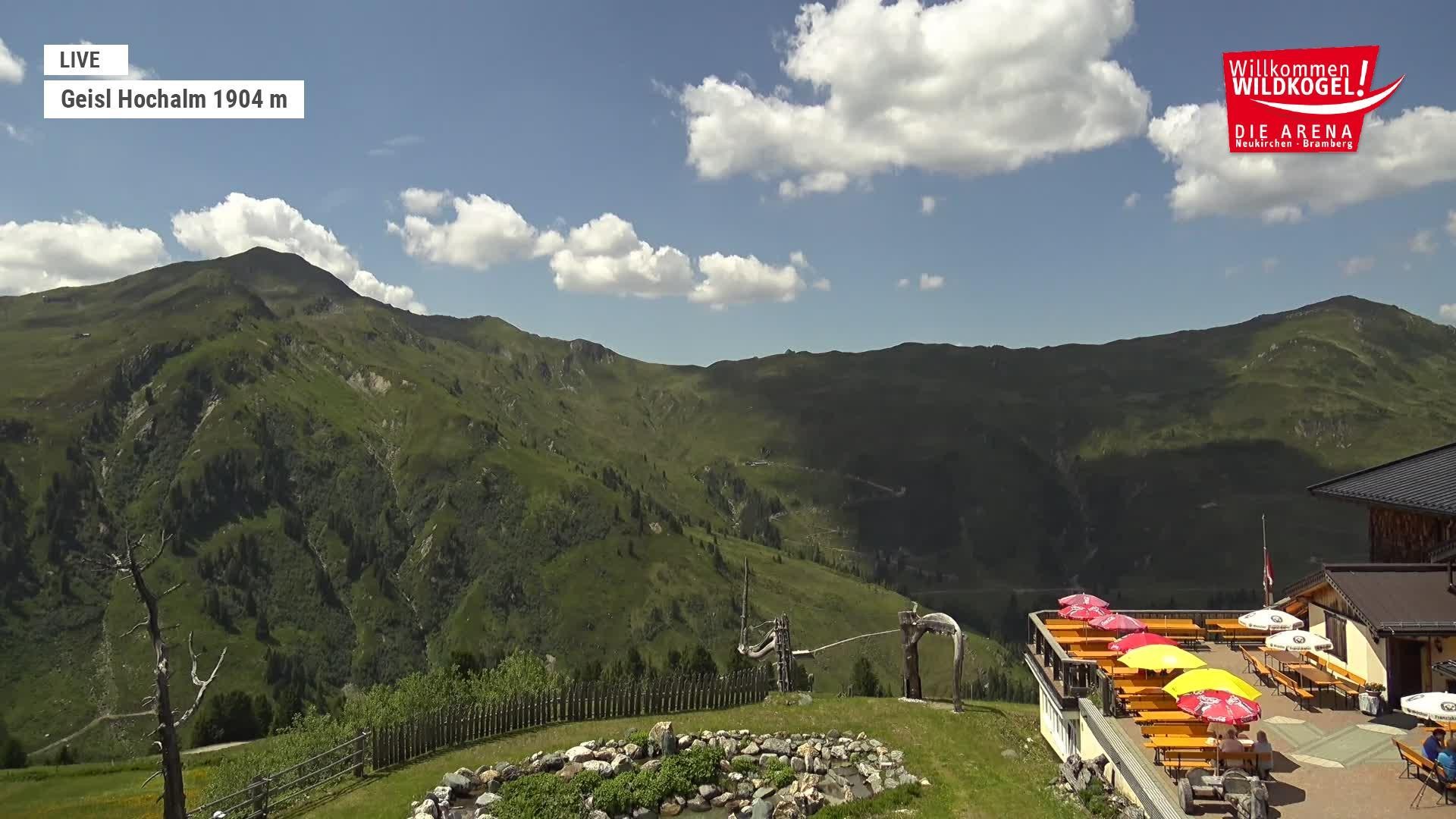 Archiv Foto Webcam Aussichts-Bergrestaurant Wildkogel-Arena