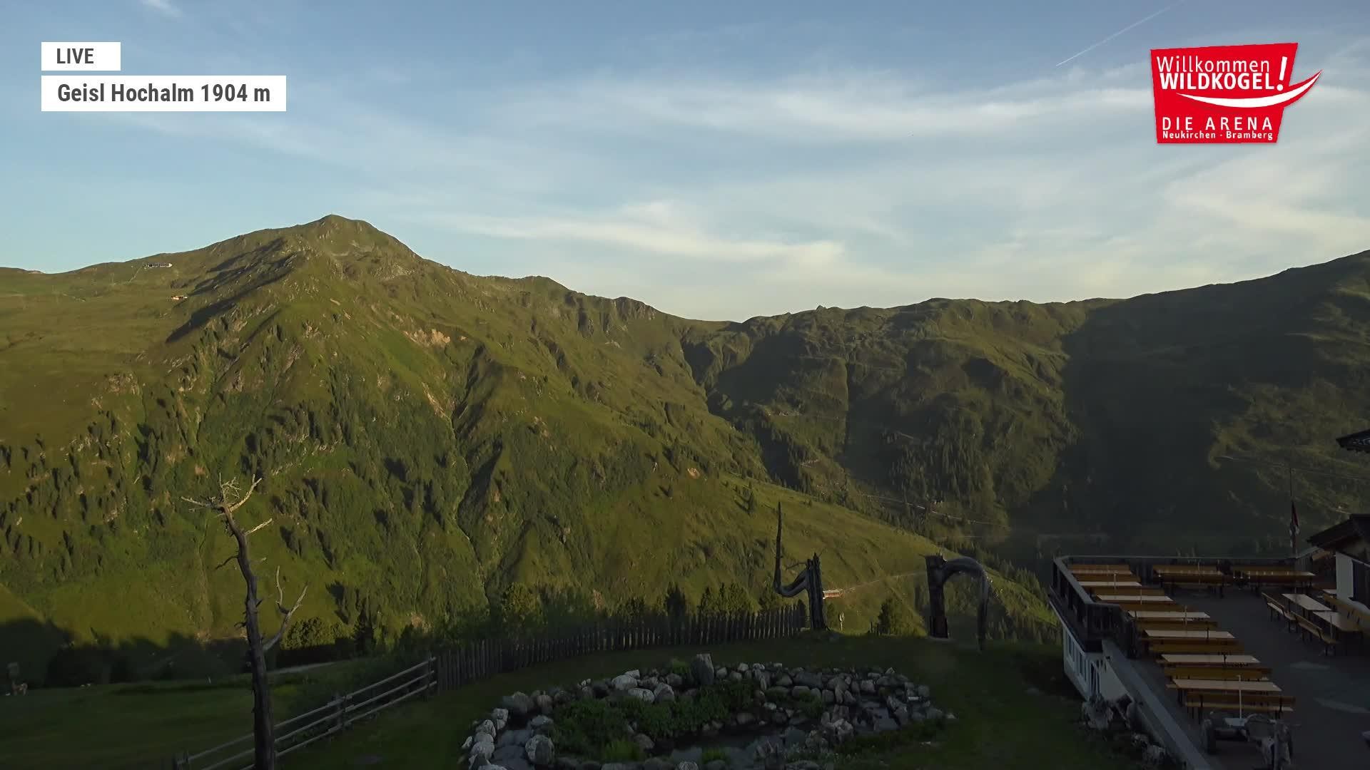 Archiv Foto Webcam Aussichts-Bergrestaurant Wildkogel-Arena