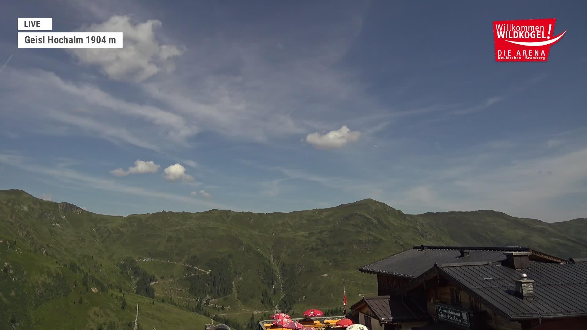 Archiv Foto Webcam Aussichts-Bergrestaurant Wildkogel-Arena