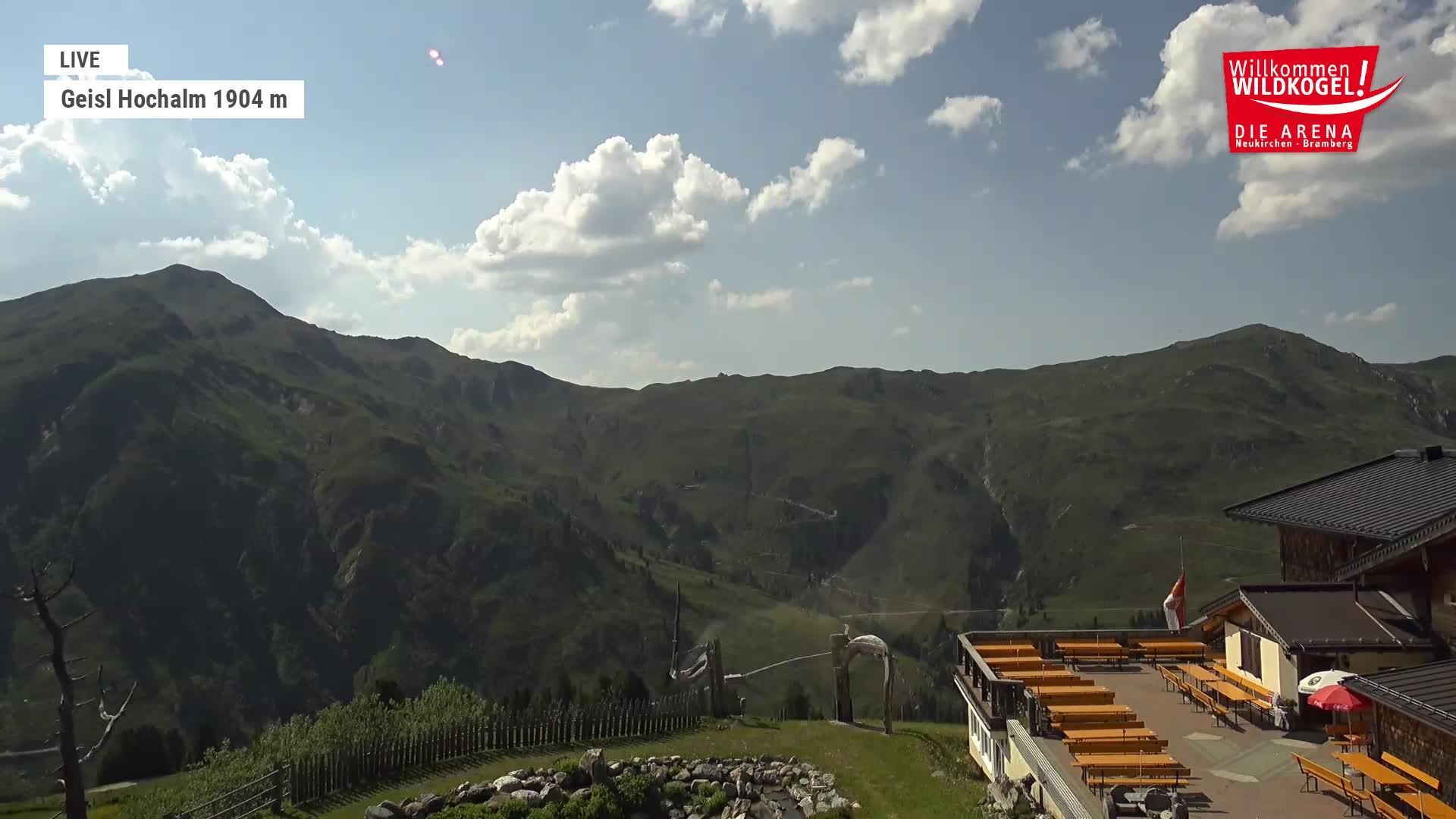 Archiv Foto Webcam Aussichts-Bergrestaurant Wildkogel-Arena