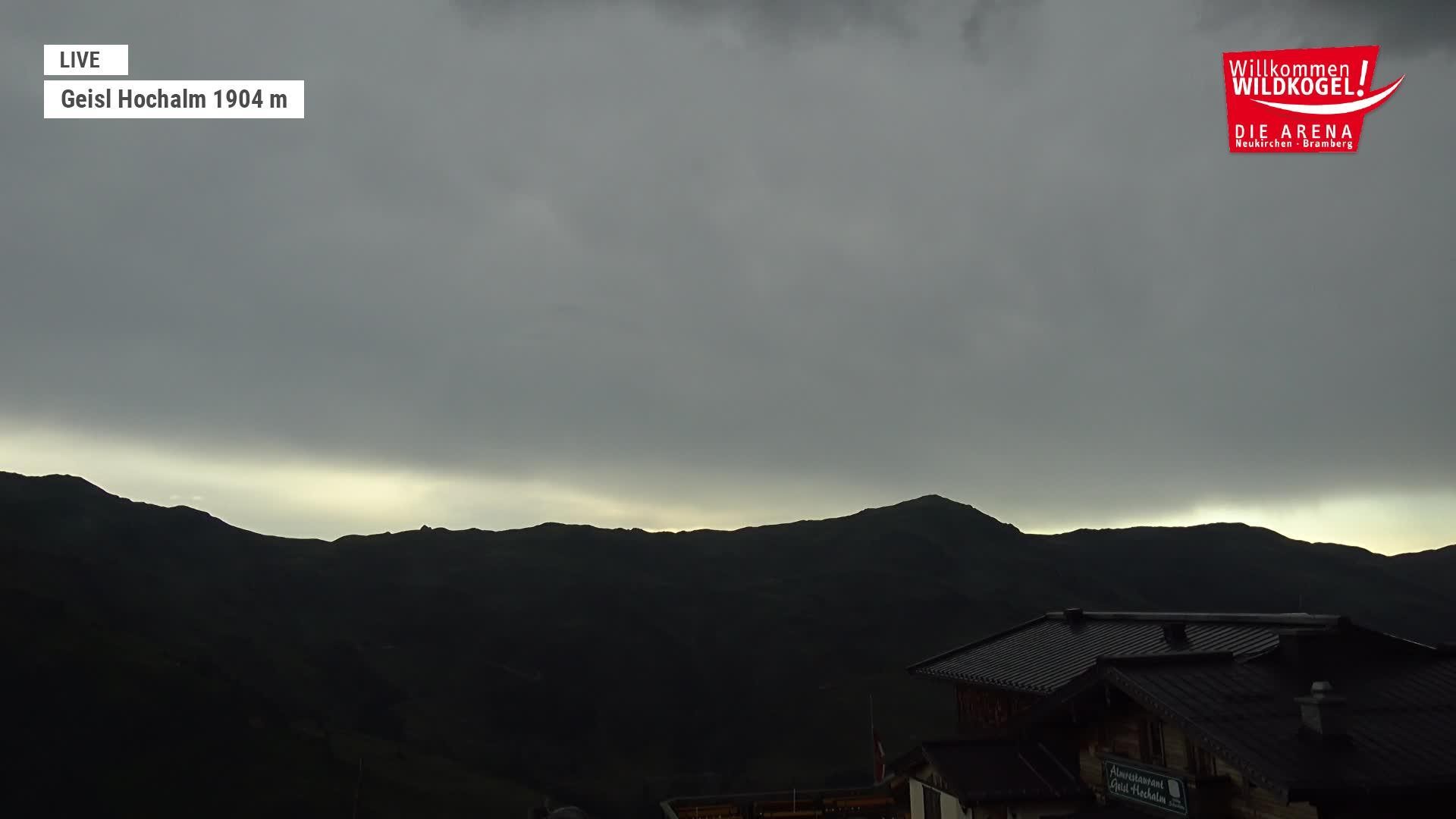 Archived image Webcam Panorama restaurant Wildkogel-Arena