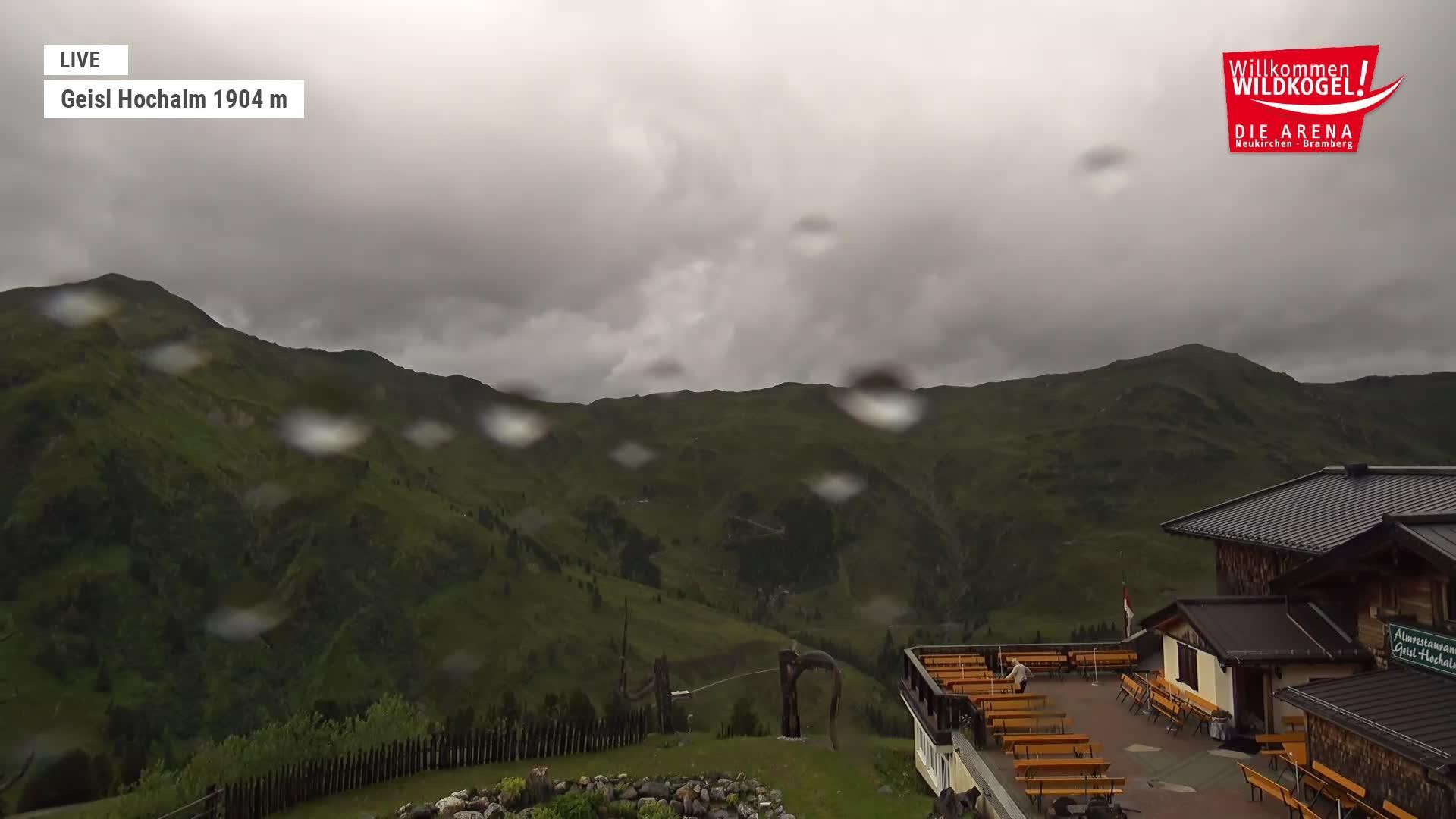Archiv Foto Webcam Aussichts-Bergrestaurant Wildkogel-Arena