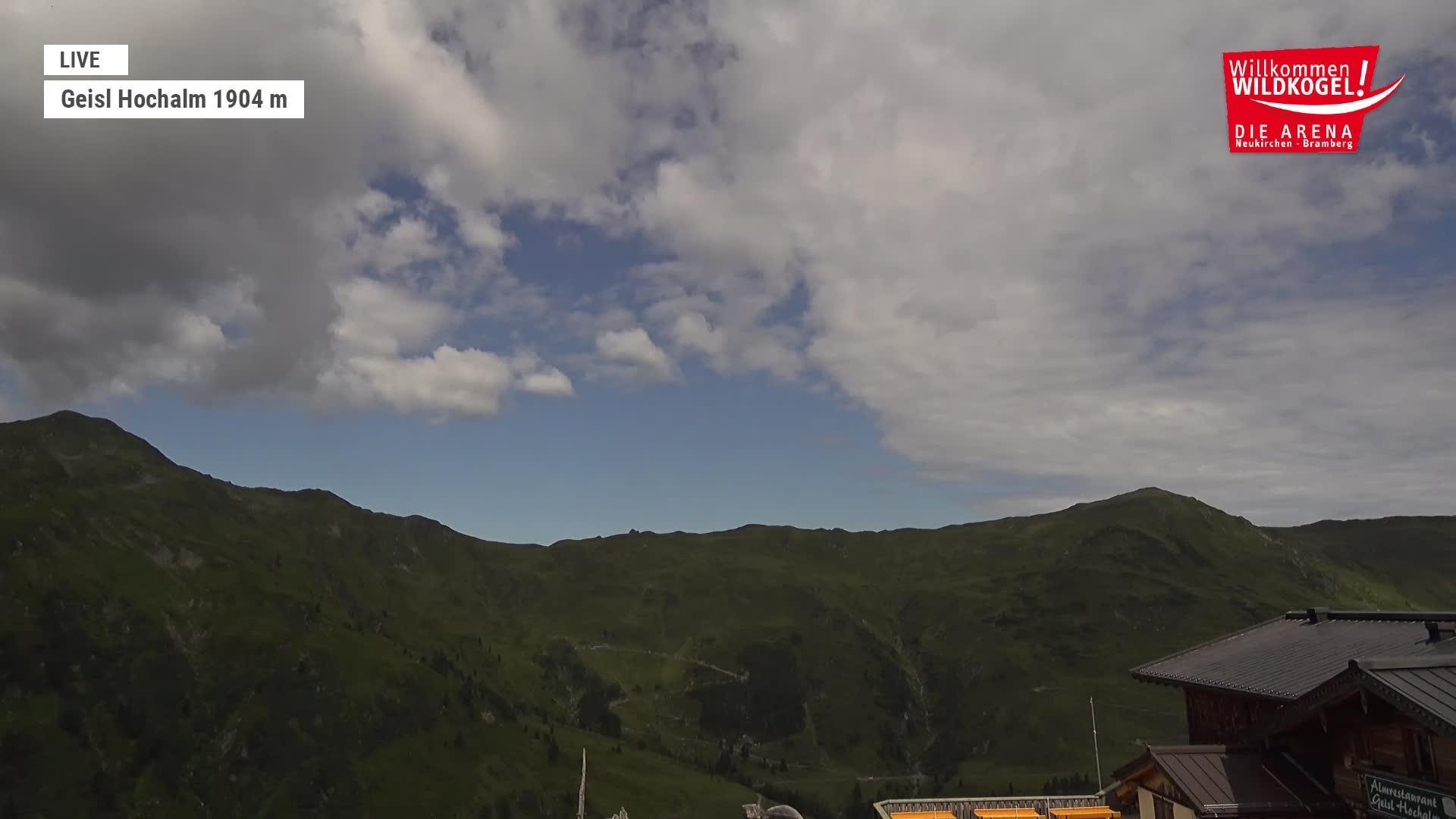 Archiv Foto Webcam Aussichts-Bergrestaurant Wildkogel-Arena