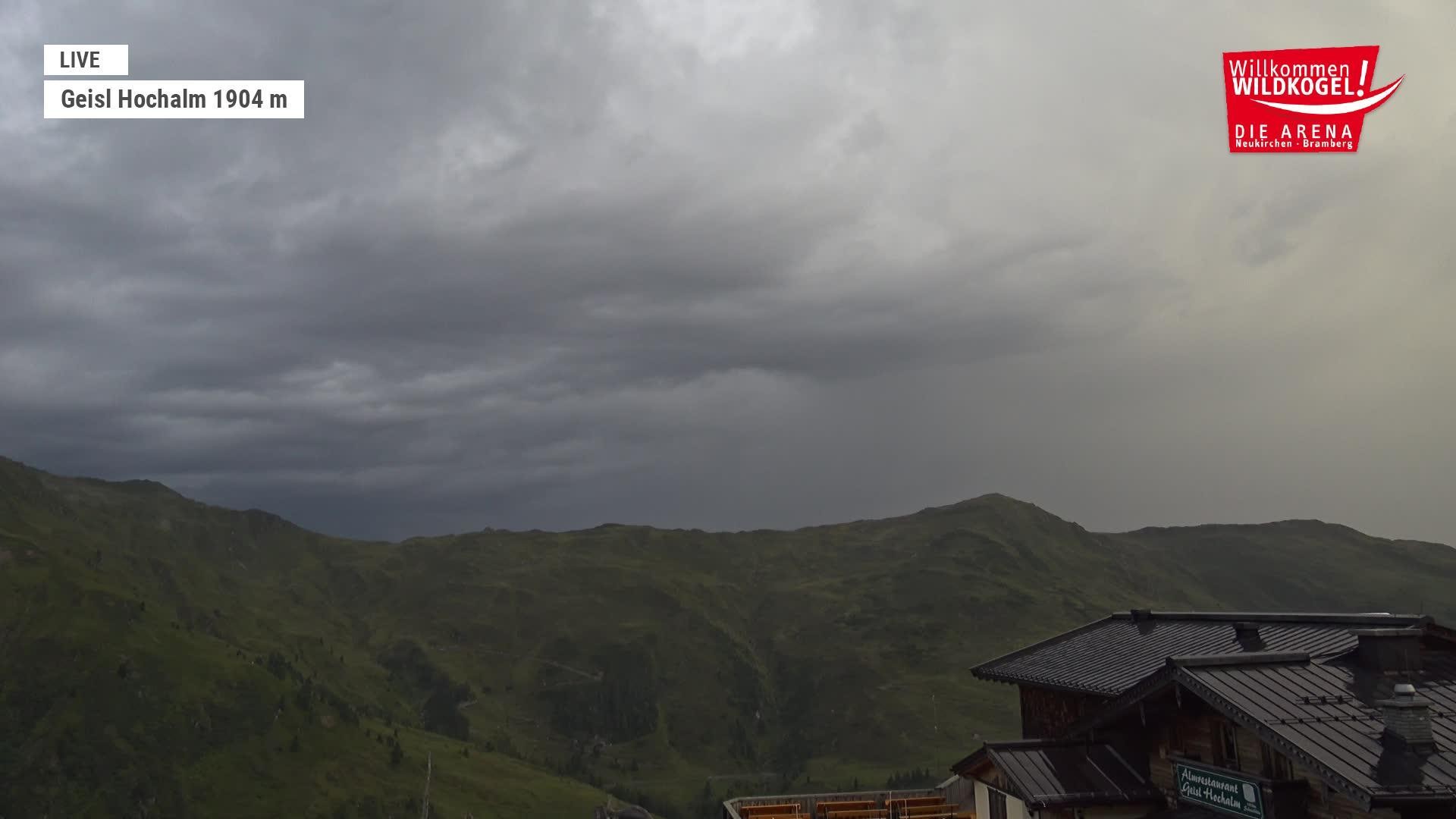 Archived image Webcam Panorama restaurant Wildkogel-Arena