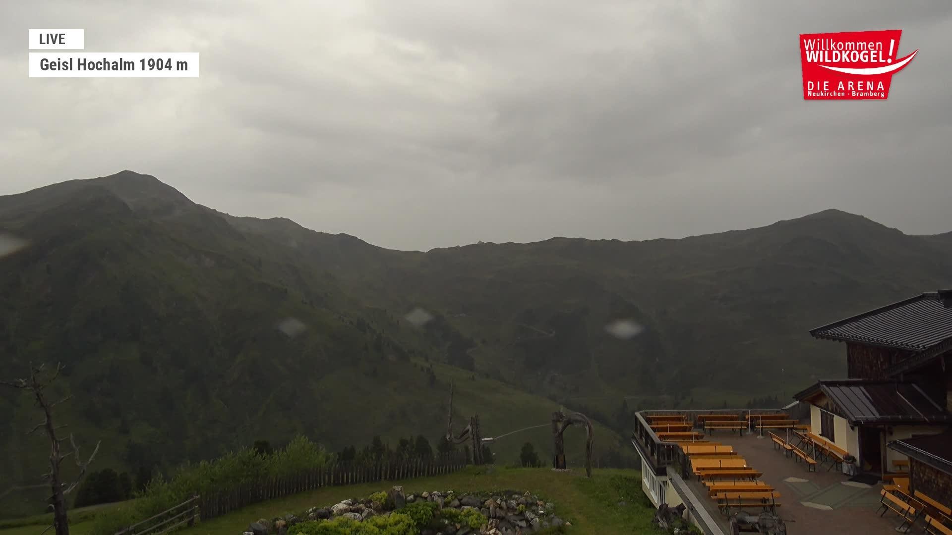 Archiv Foto Webcam Aussichts-Bergrestaurant Wildkogel-Arena