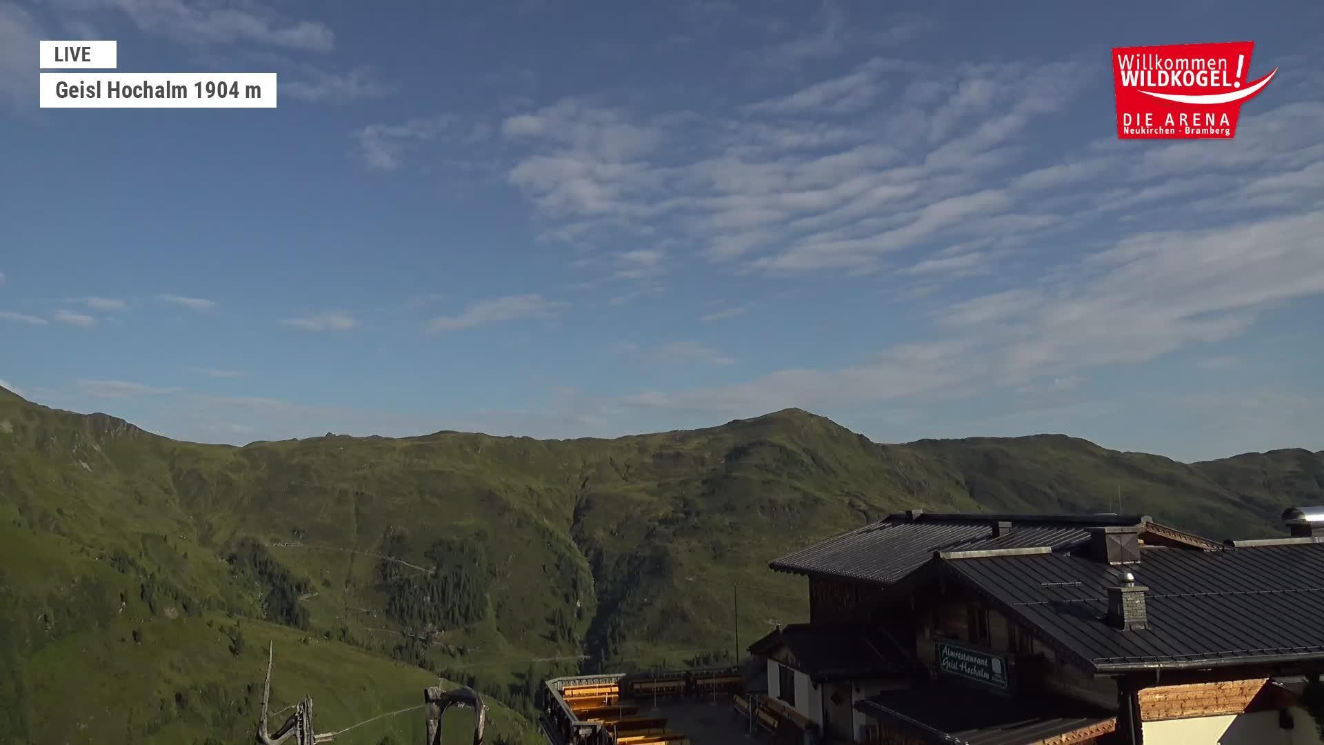 Archiv Foto Webcam Aussichts-Bergrestaurant Wildkogel-Arena