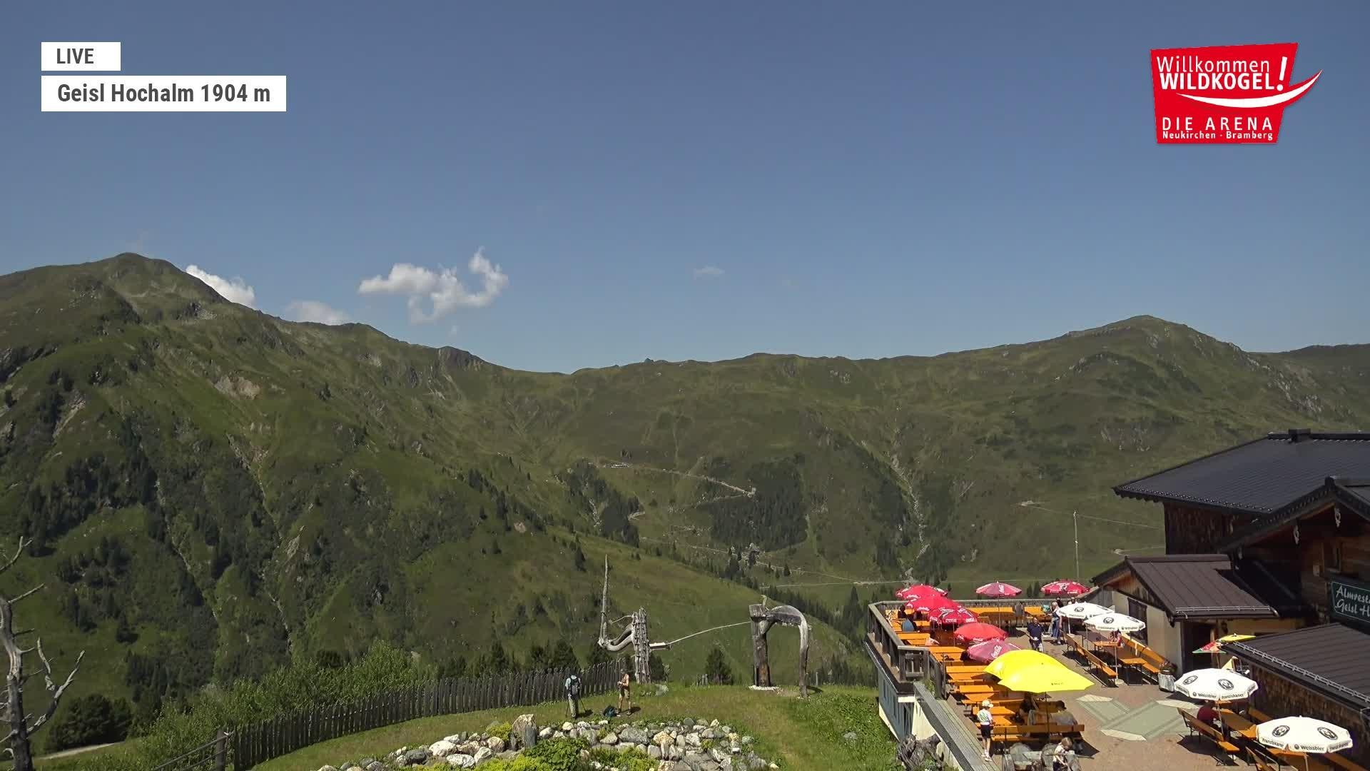 Archiv Foto Webcam Aussichts-Bergrestaurant Wildkogel-Arena
