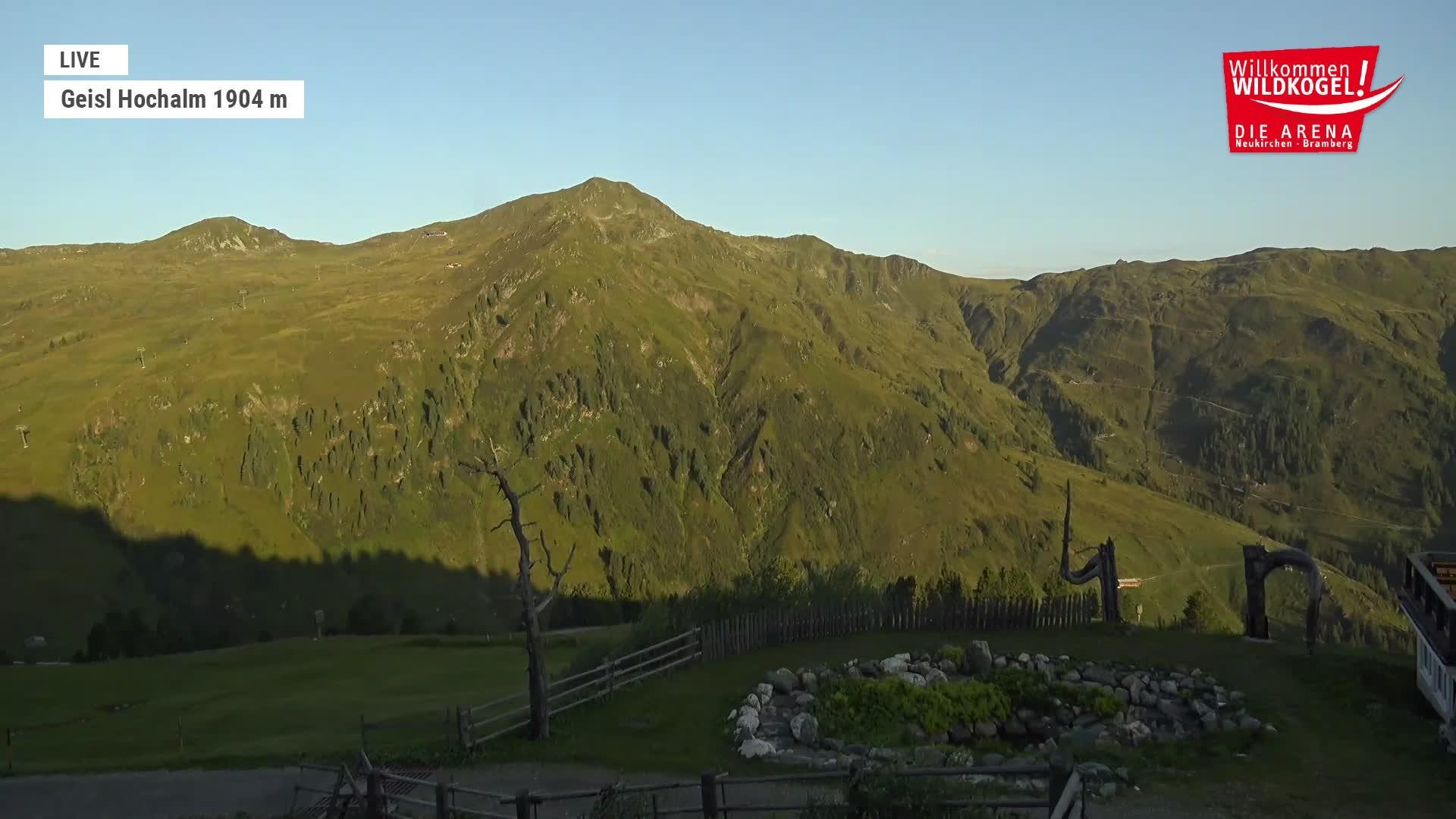 Archiv Foto Webcam Aussichts-Bergrestaurant Wildkogel-Arena