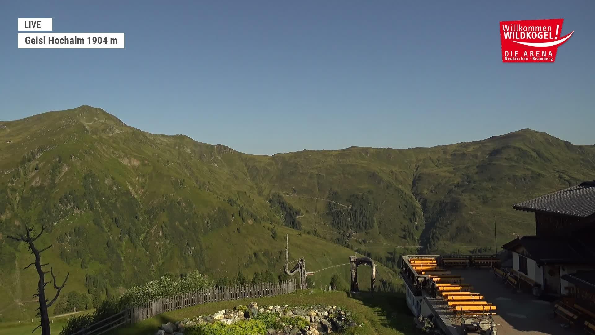 Archiv Foto Webcam Aussichts-Bergrestaurant Wildkogel-Arena