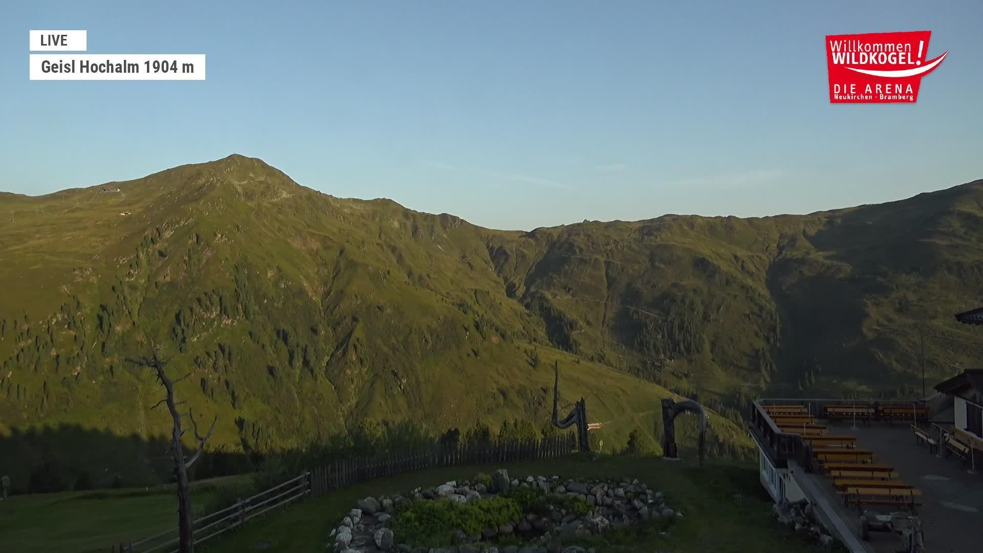 Archiv Foto Webcam Aussichts-Bergrestaurant Wildkogel-Arena