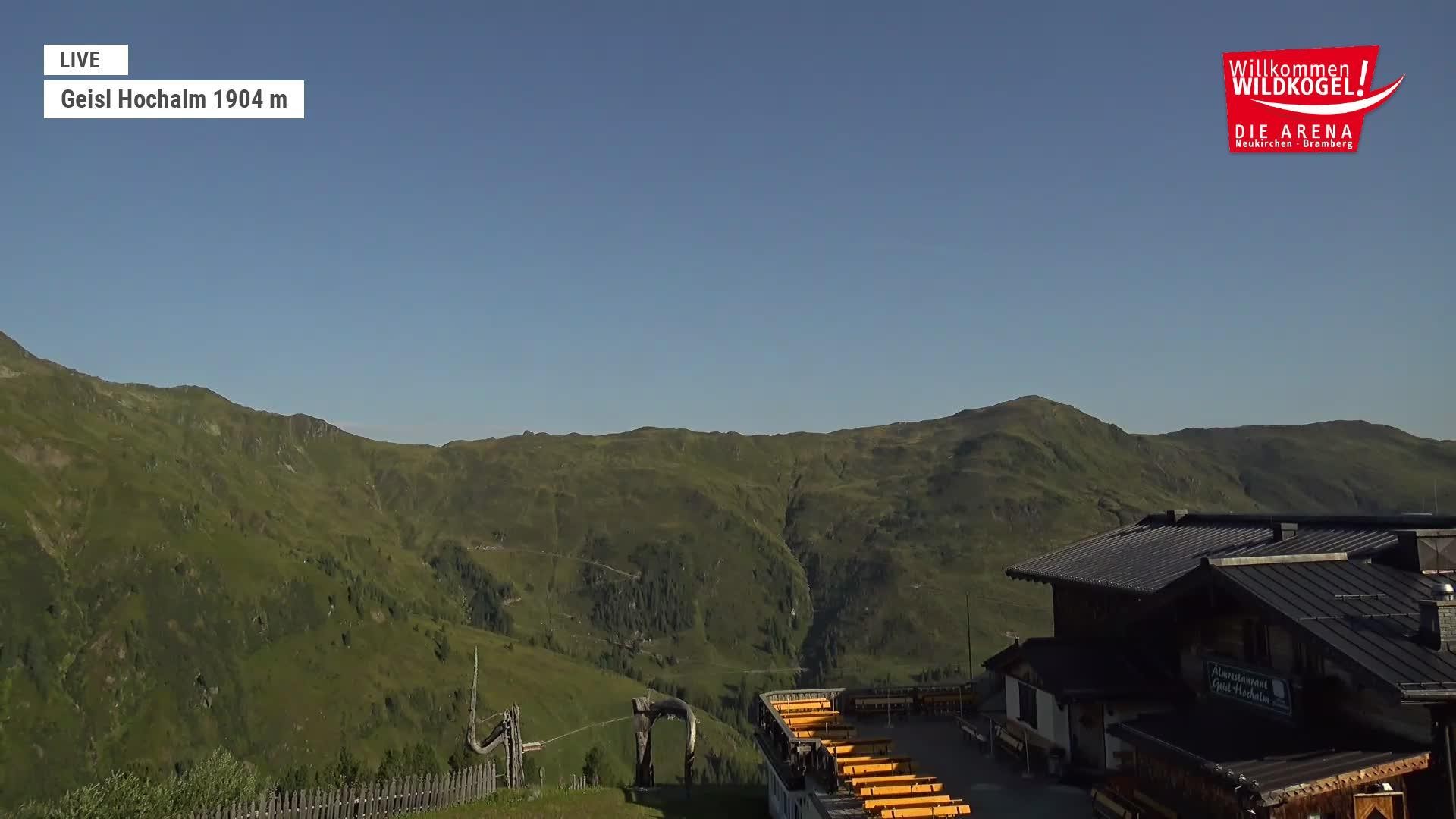 Archiv Foto Webcam Aussichts-Bergrestaurant Wildkogel-Arena