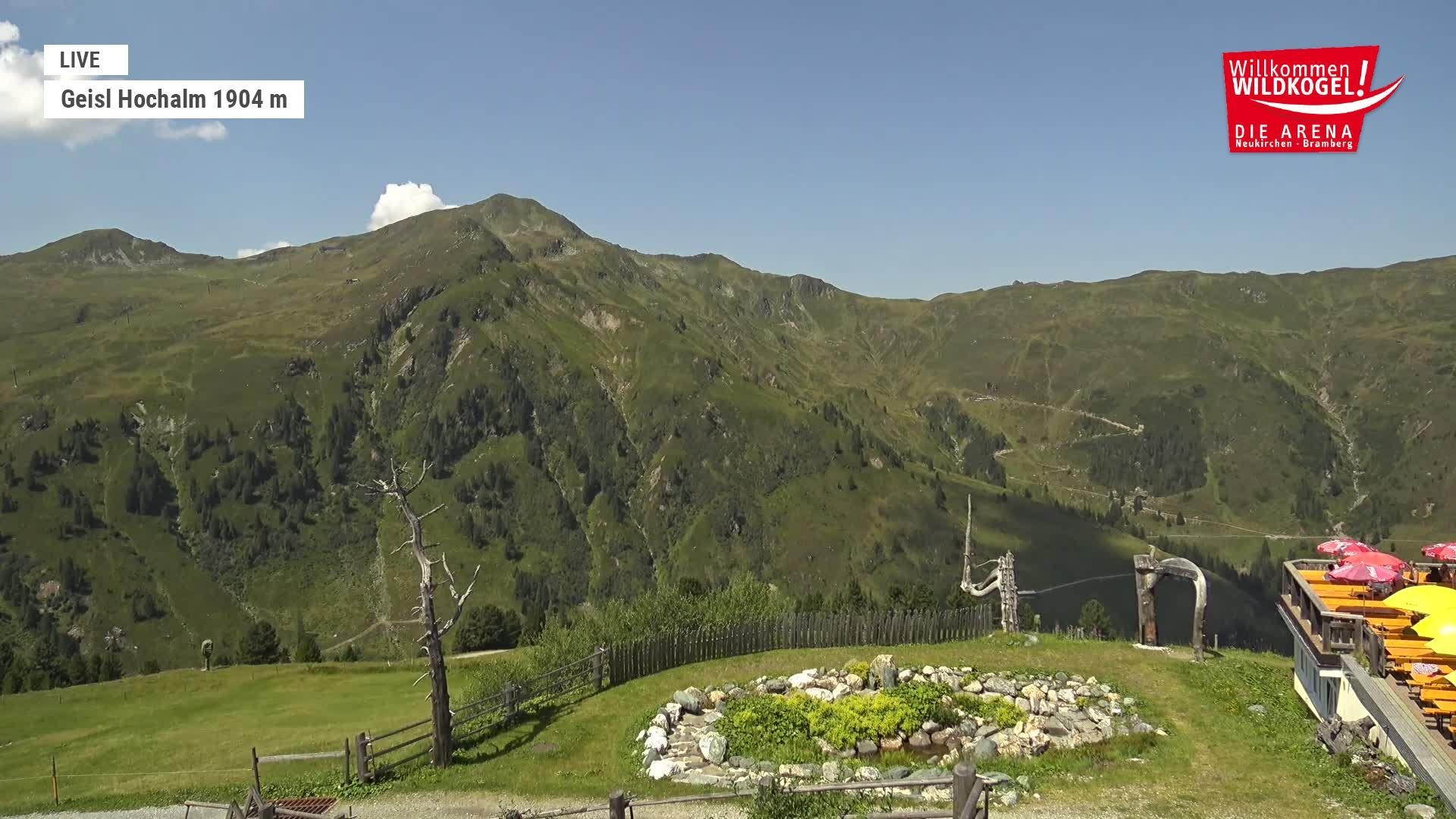 Archiv Foto Webcam Aussichts-Bergrestaurant Wildkogel-Arena